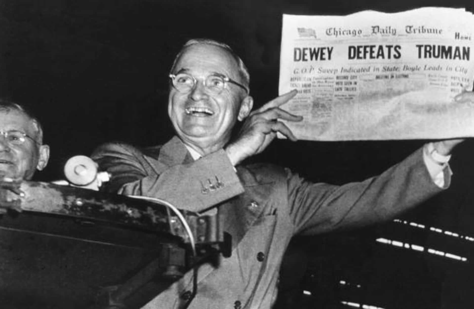 Dewey Beats Truman