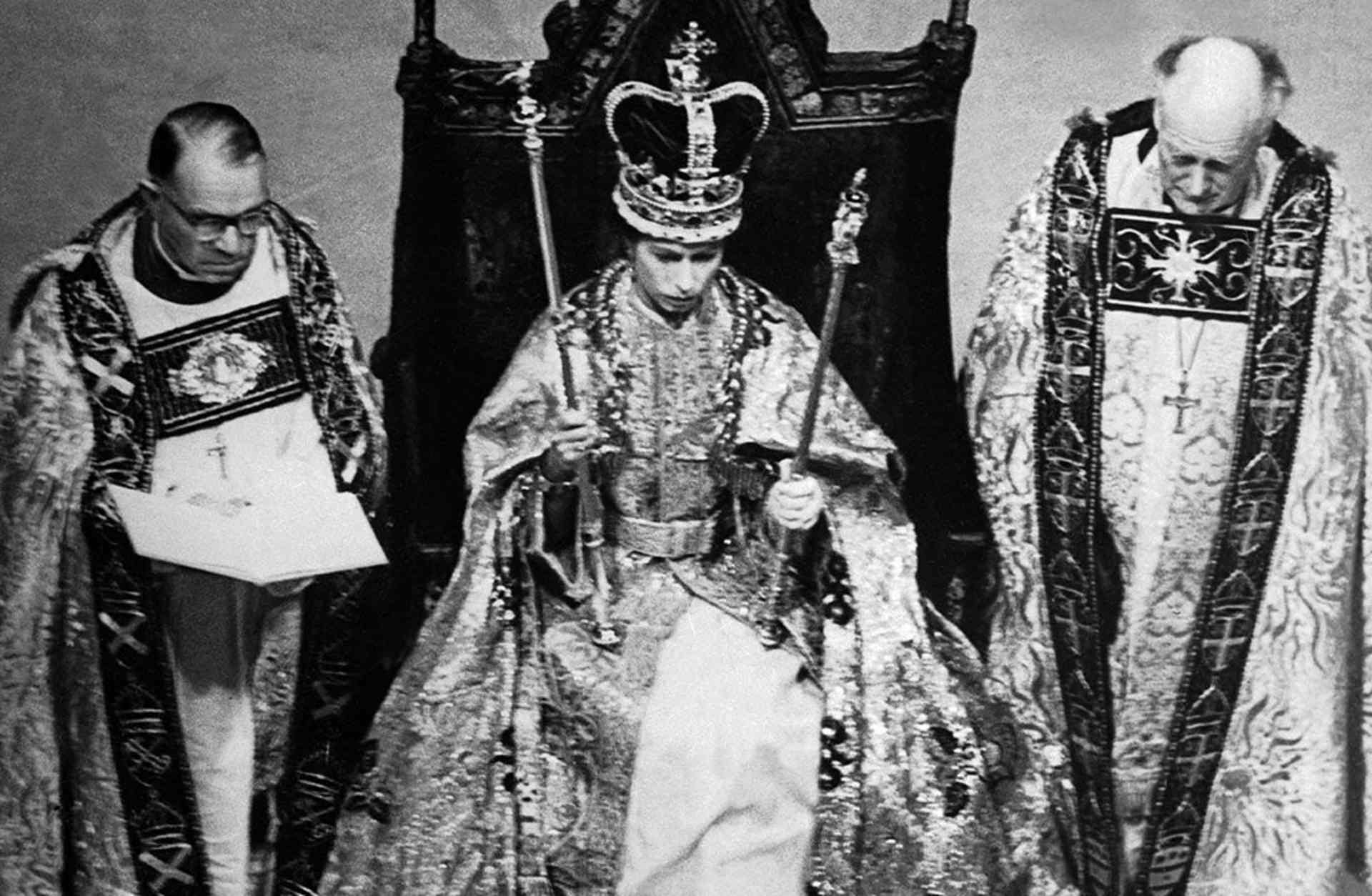 Queen Elizabeth II coronation.