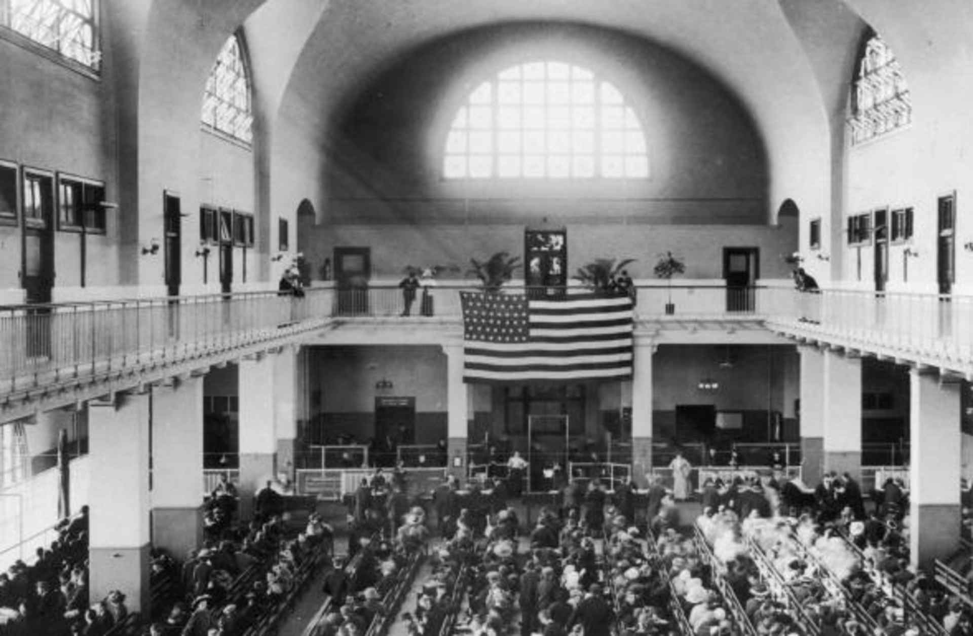 Ellis Island's Great Hall