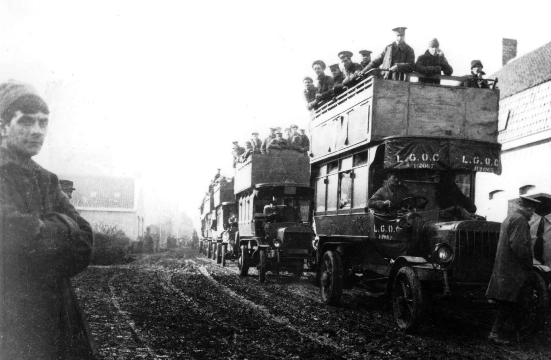 The First Battle of Ypres, World War I battles, WWI
