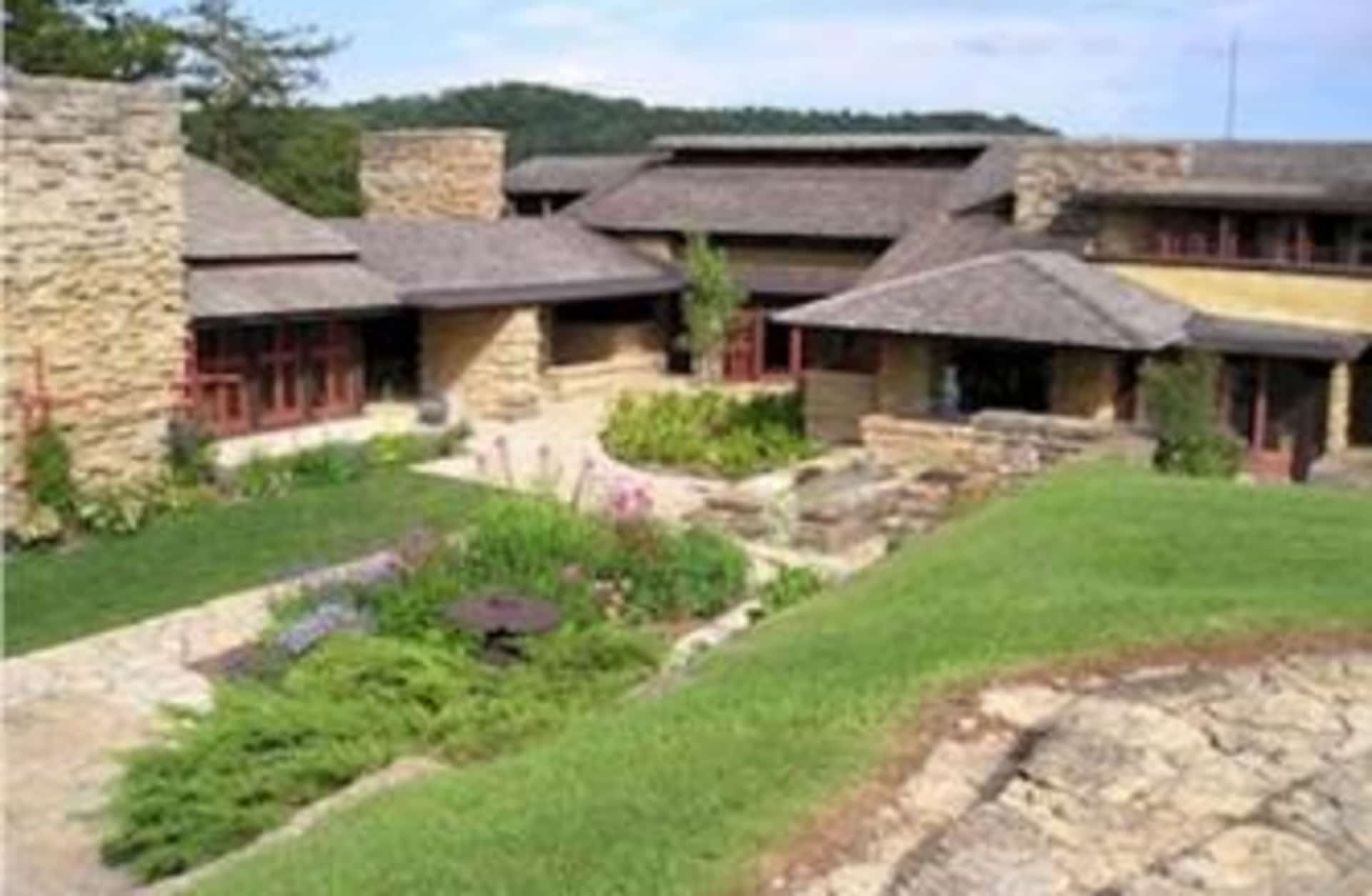 Frank Lloyd Wright's Taliesin. (Credit: Public Domain)