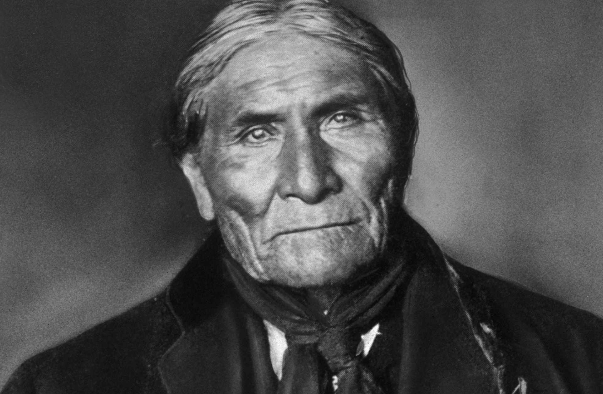 Close up portrait of Geronimo