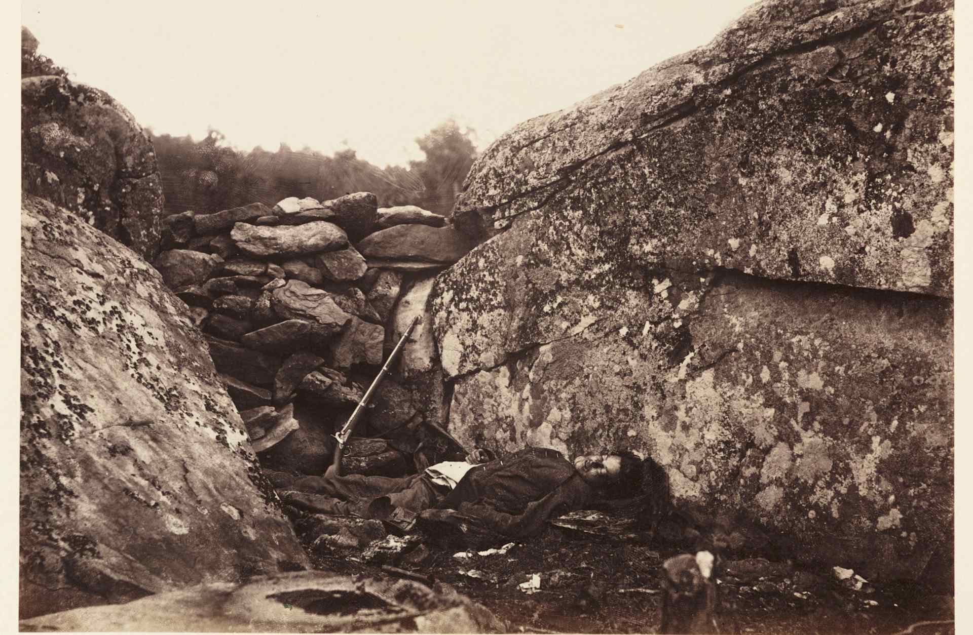 Photographs of the Battle of Gettysburg