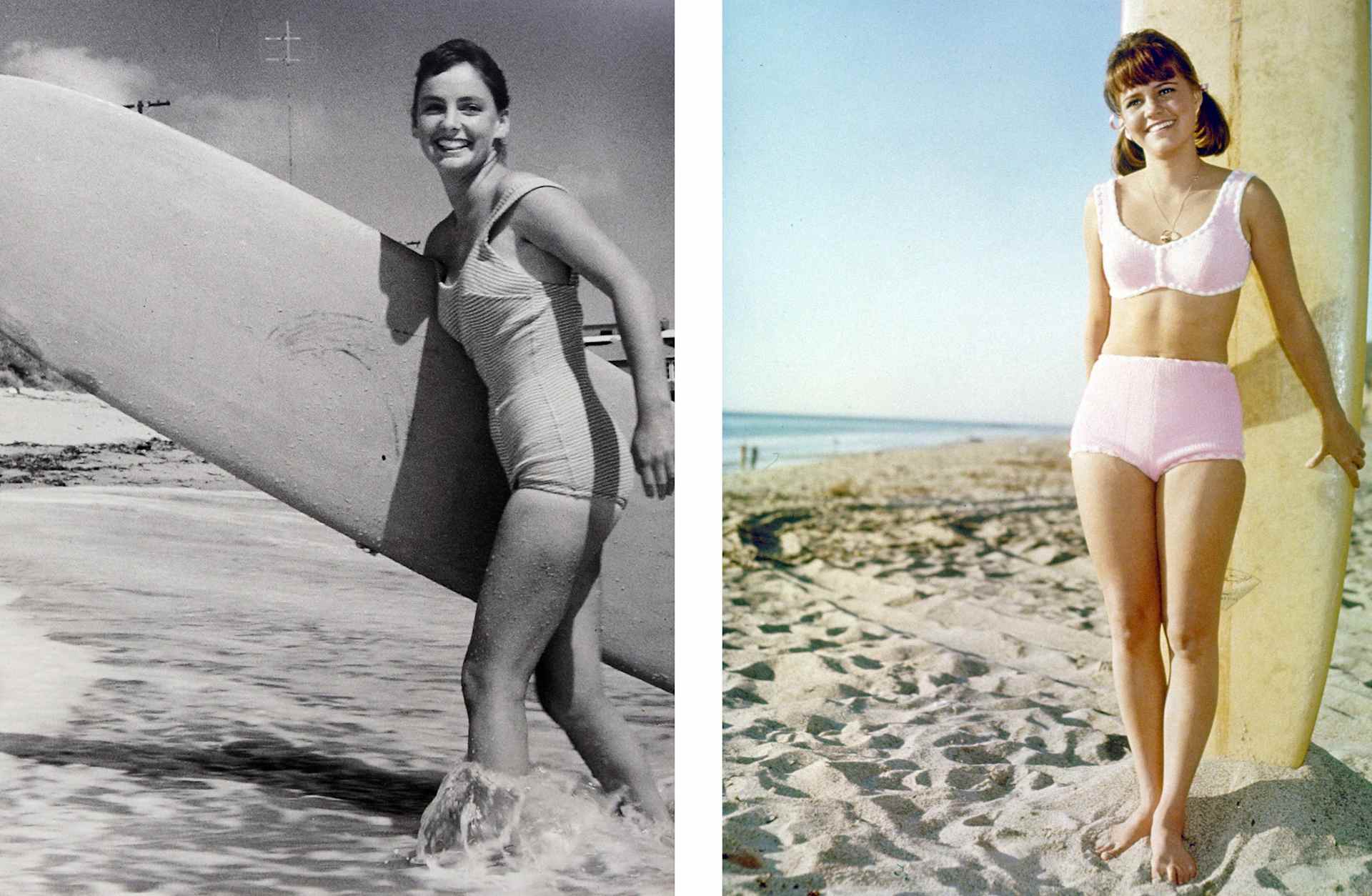 Gidget- Kathy Kohner and Sally Field