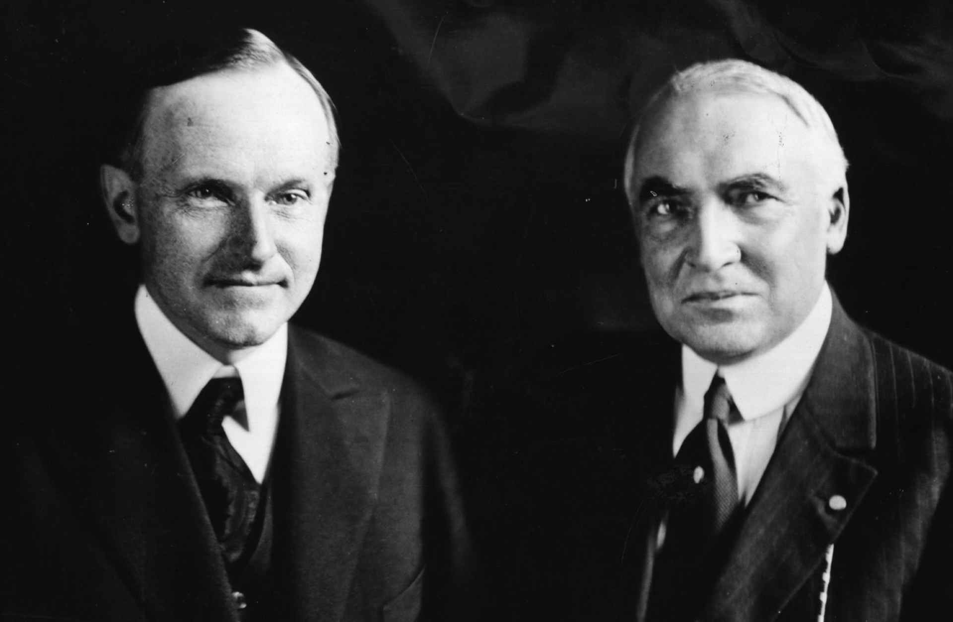 Harding and Coolidge
