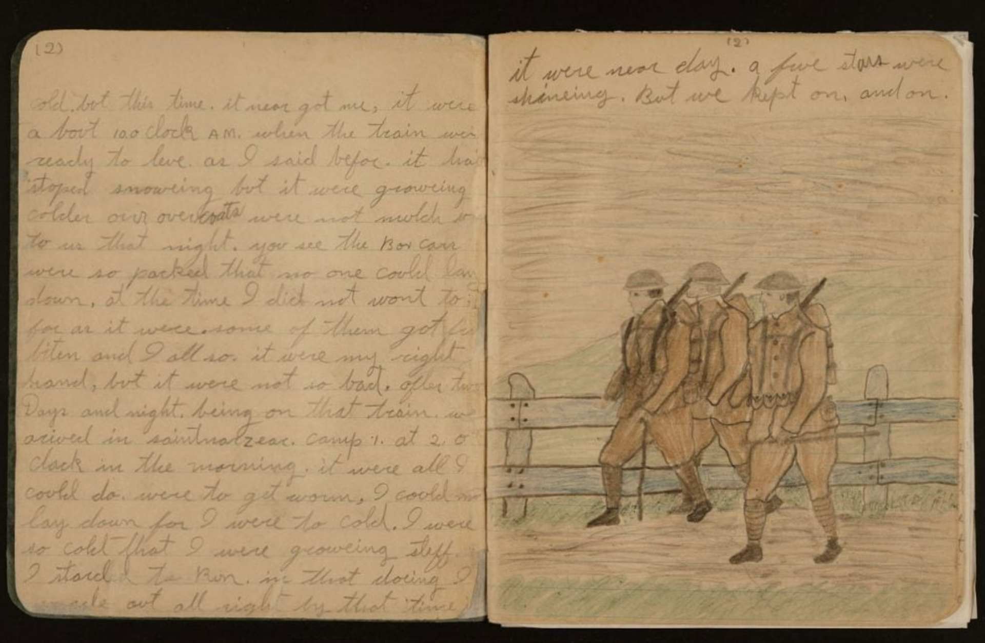 Horace Pippin Sketches