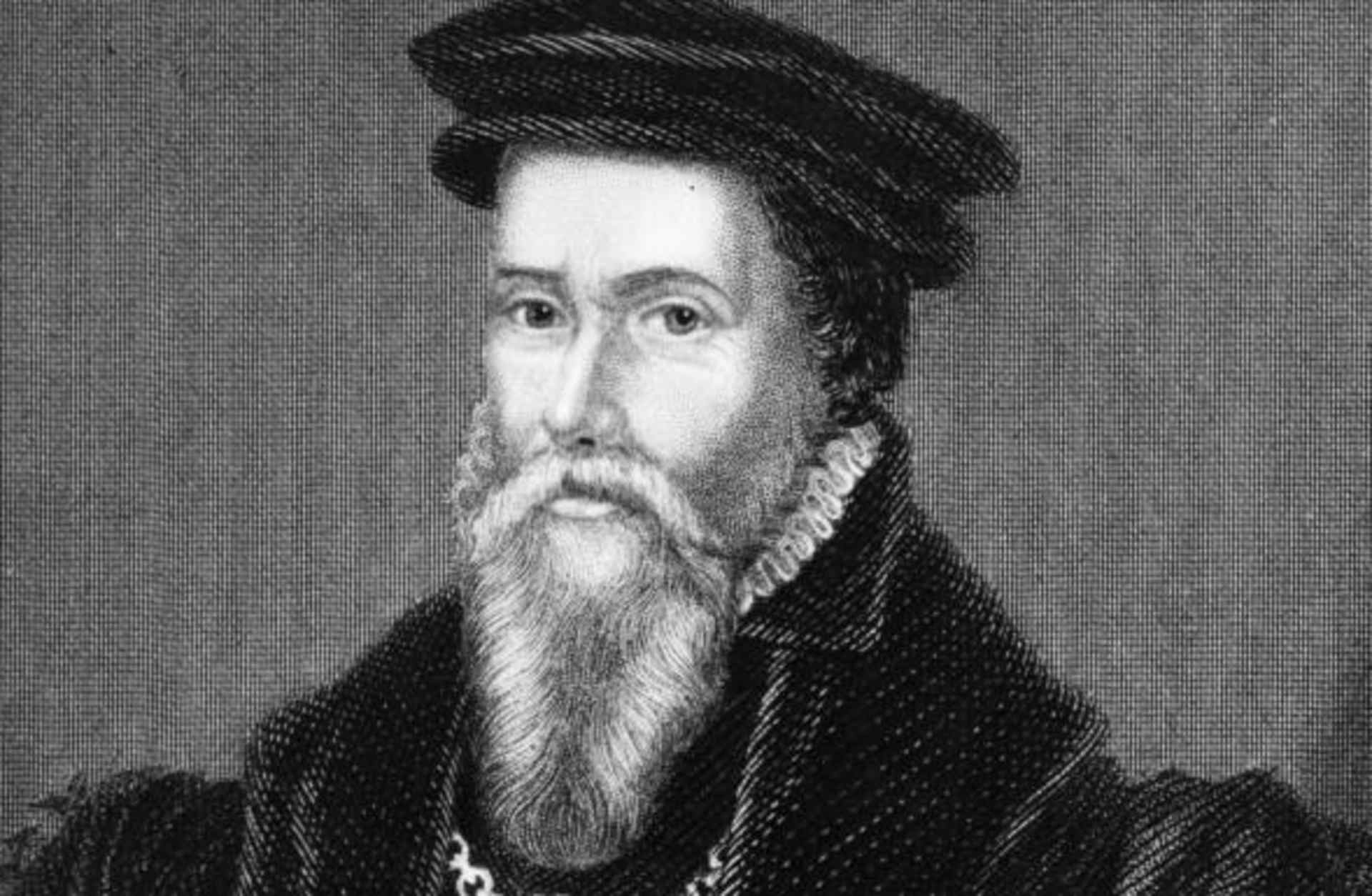 John Caius (1510 - 1573), British physician and scholar, circa 1560. (Credit: Hulton Archive/Getty Images)