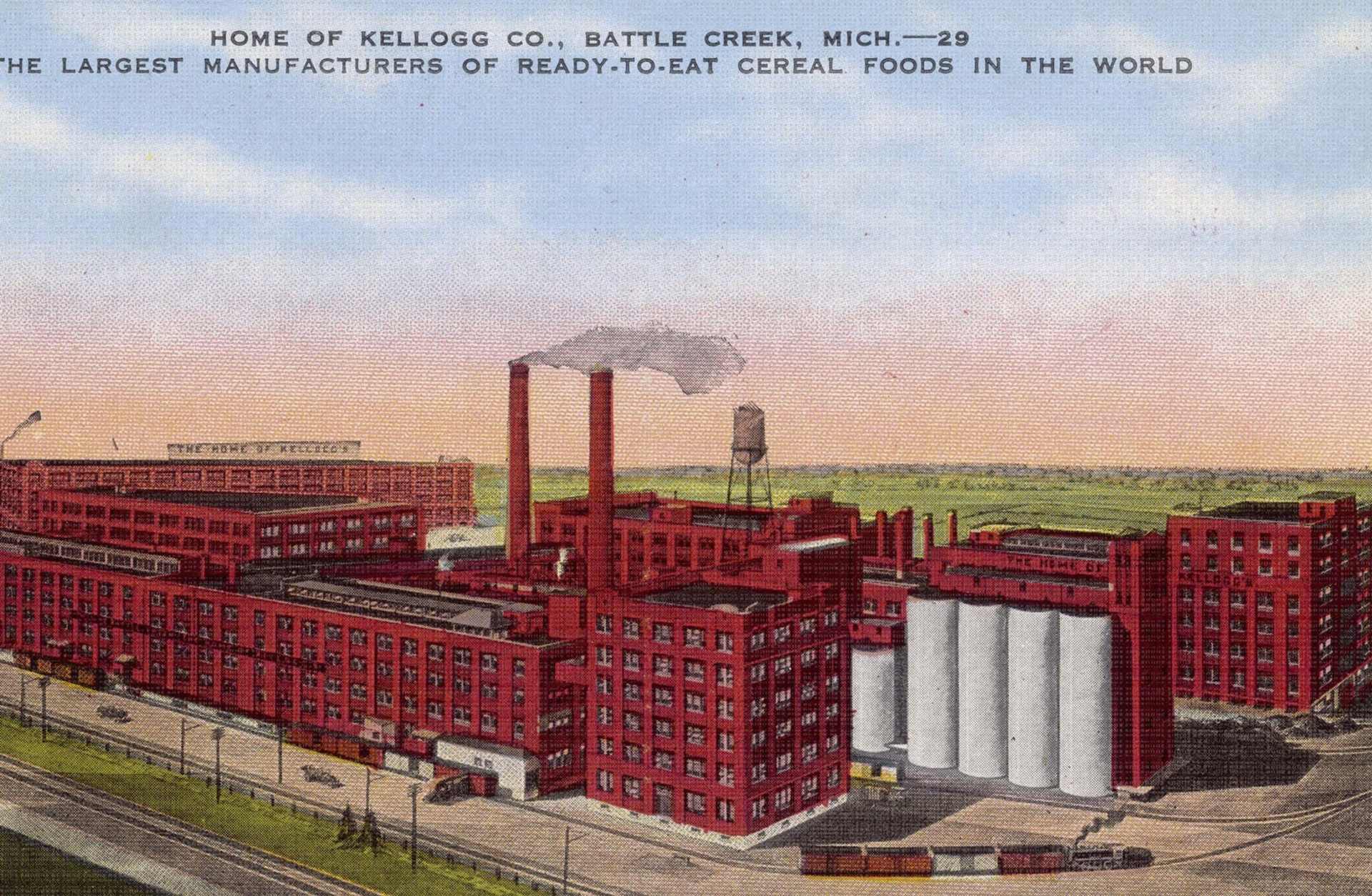 Kellogg's Factory in Battle Creek, Michigan