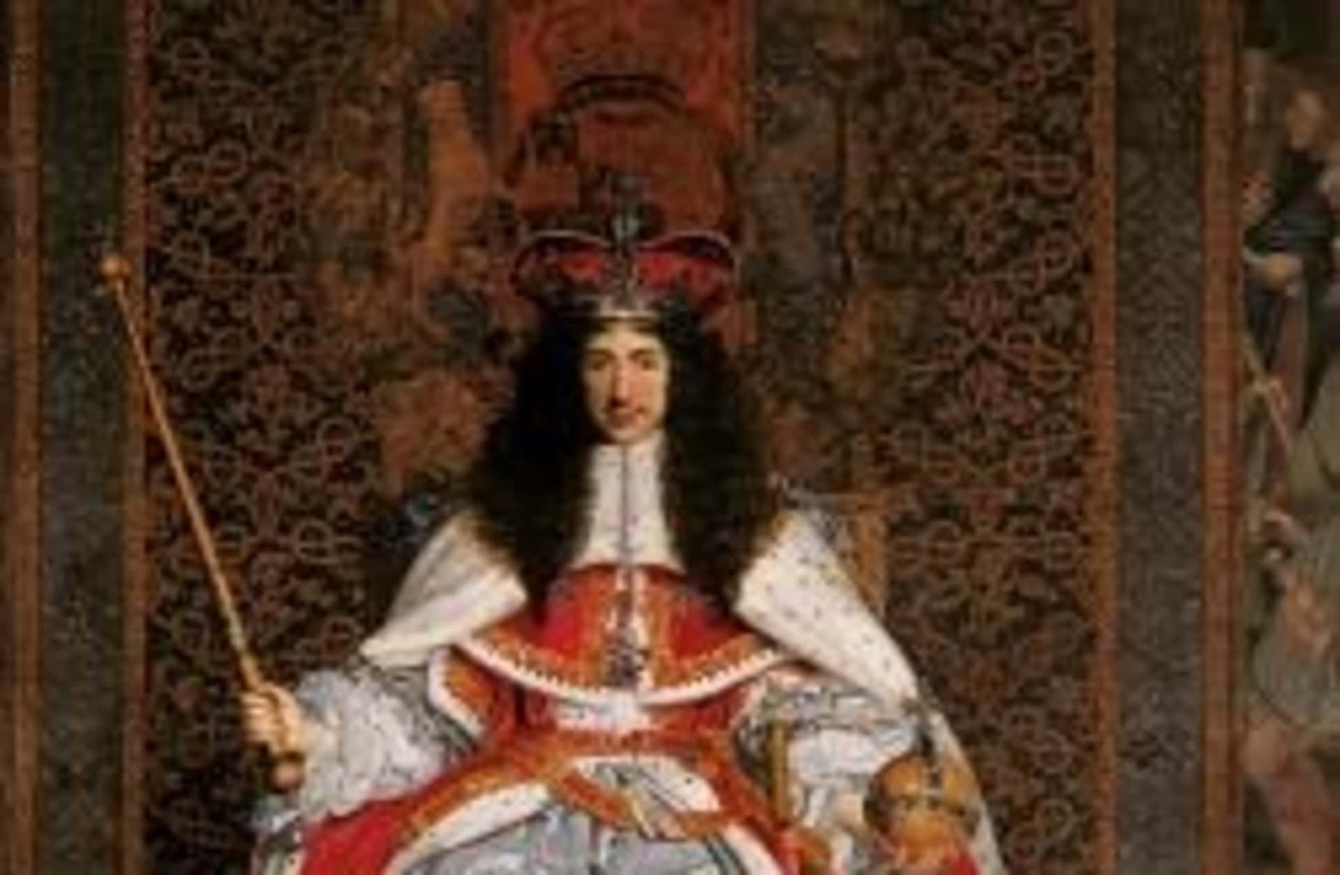 King Charles II of England in Coronation robes. (Credit: Public Domain)