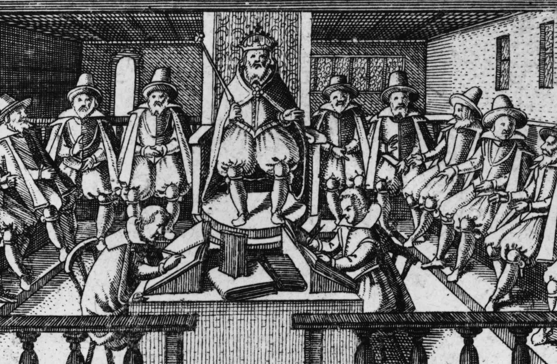 King James I of England, parliment