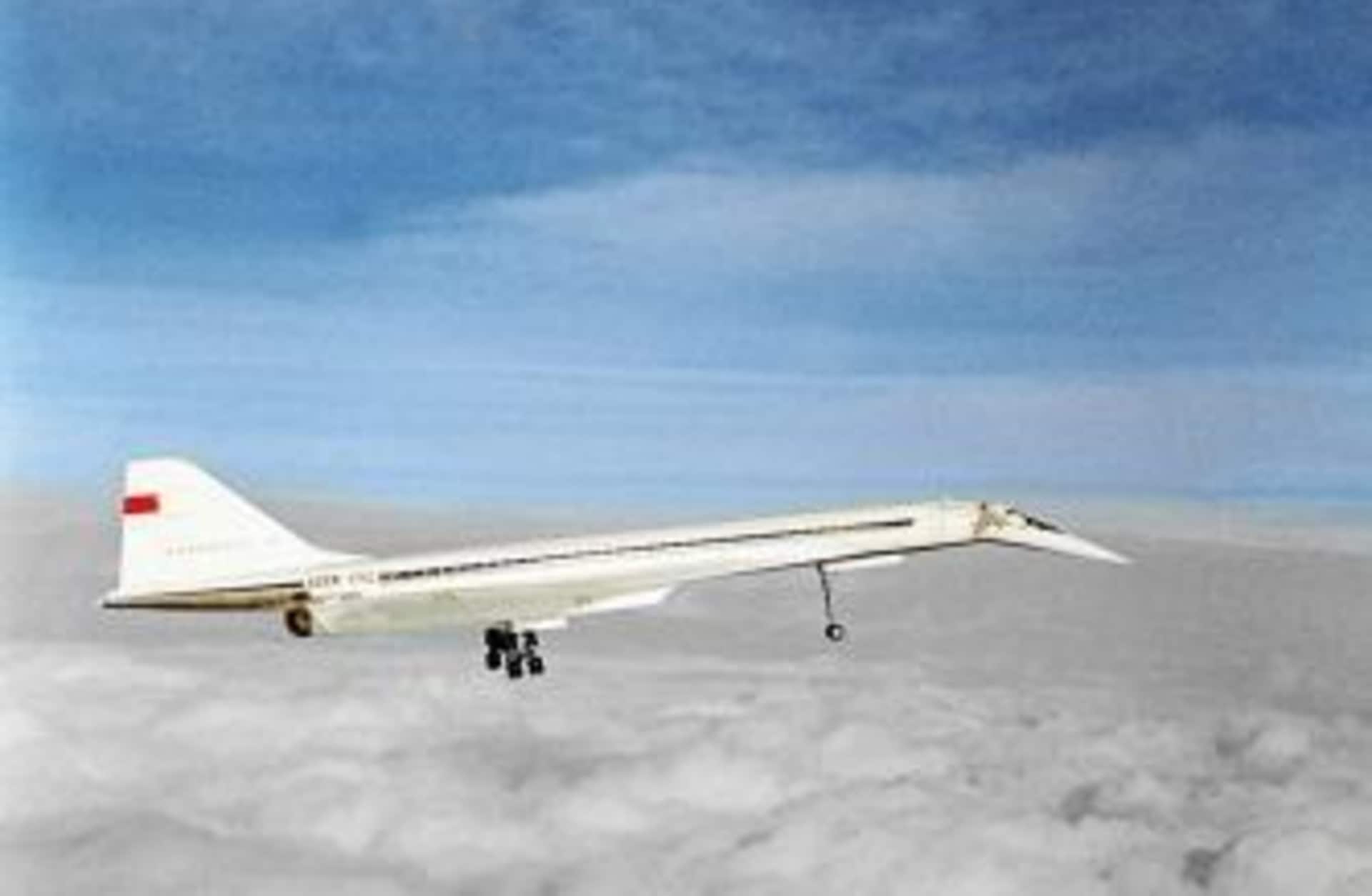 Konkordski in flight. (Credit: Lev Polikashin/RIA Novosti)