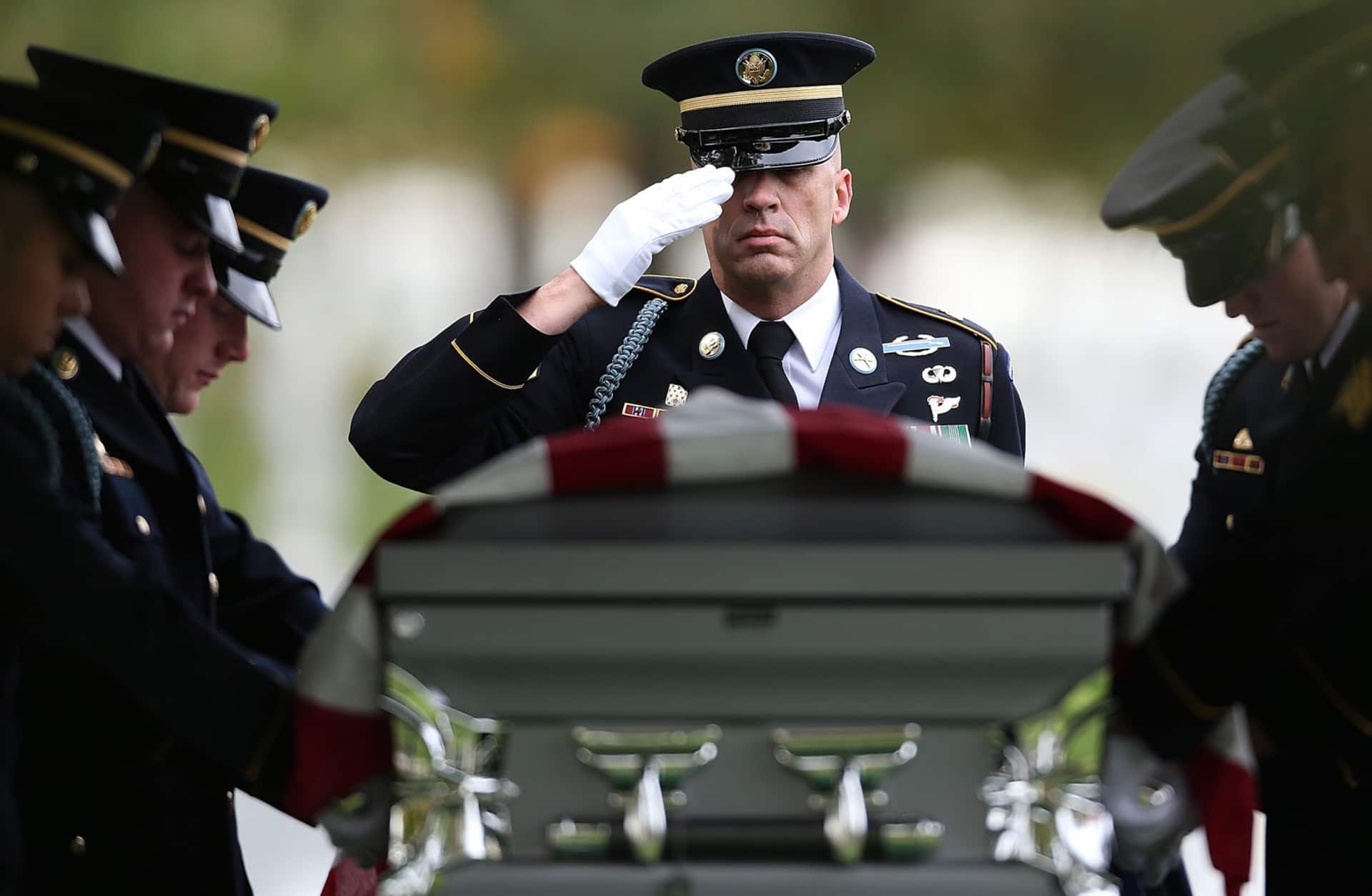 Burial for Missing Soldier from Korean War