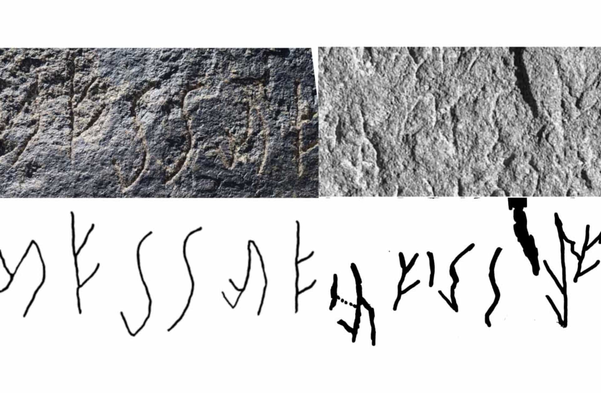 Kushan script.