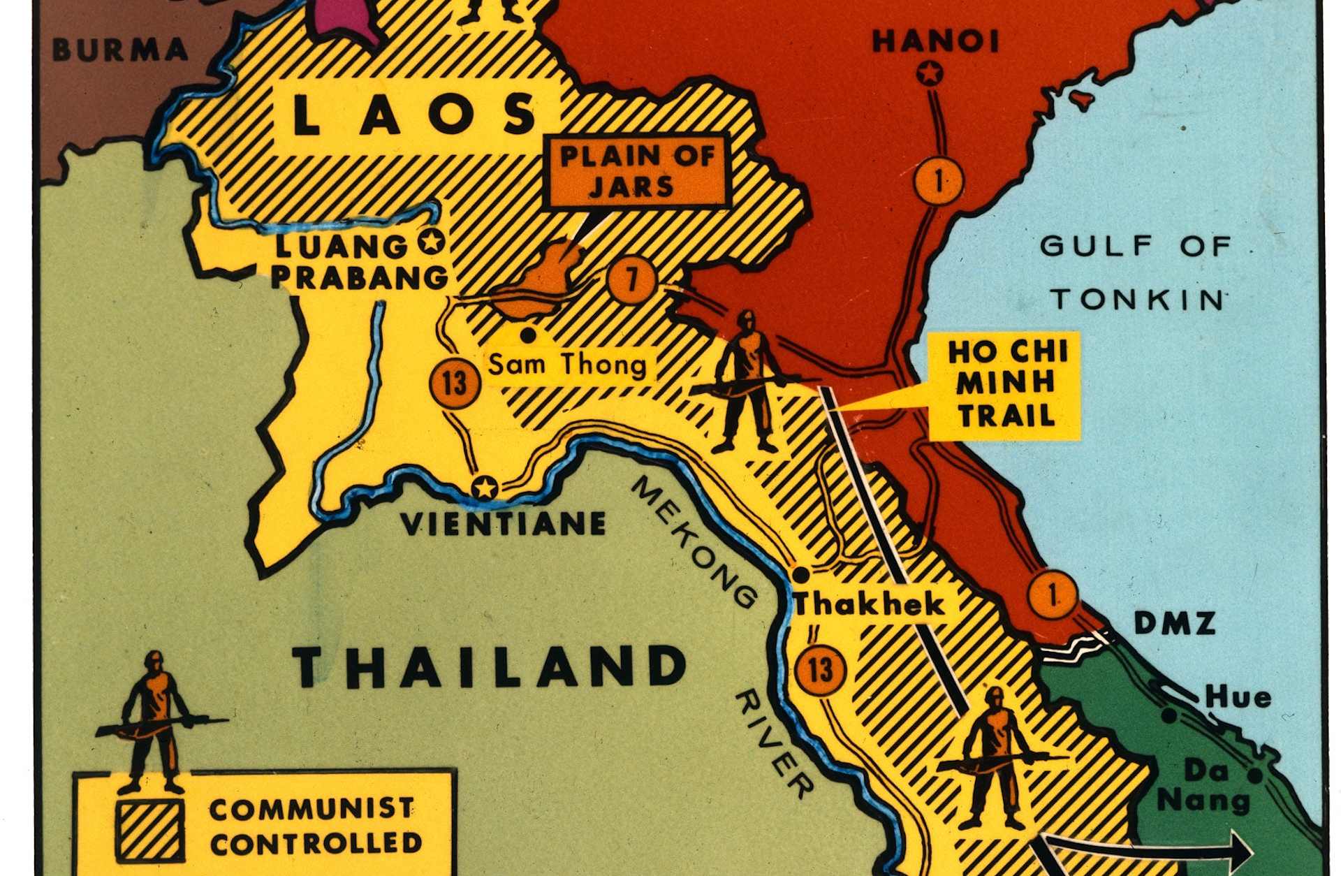 Laos Map