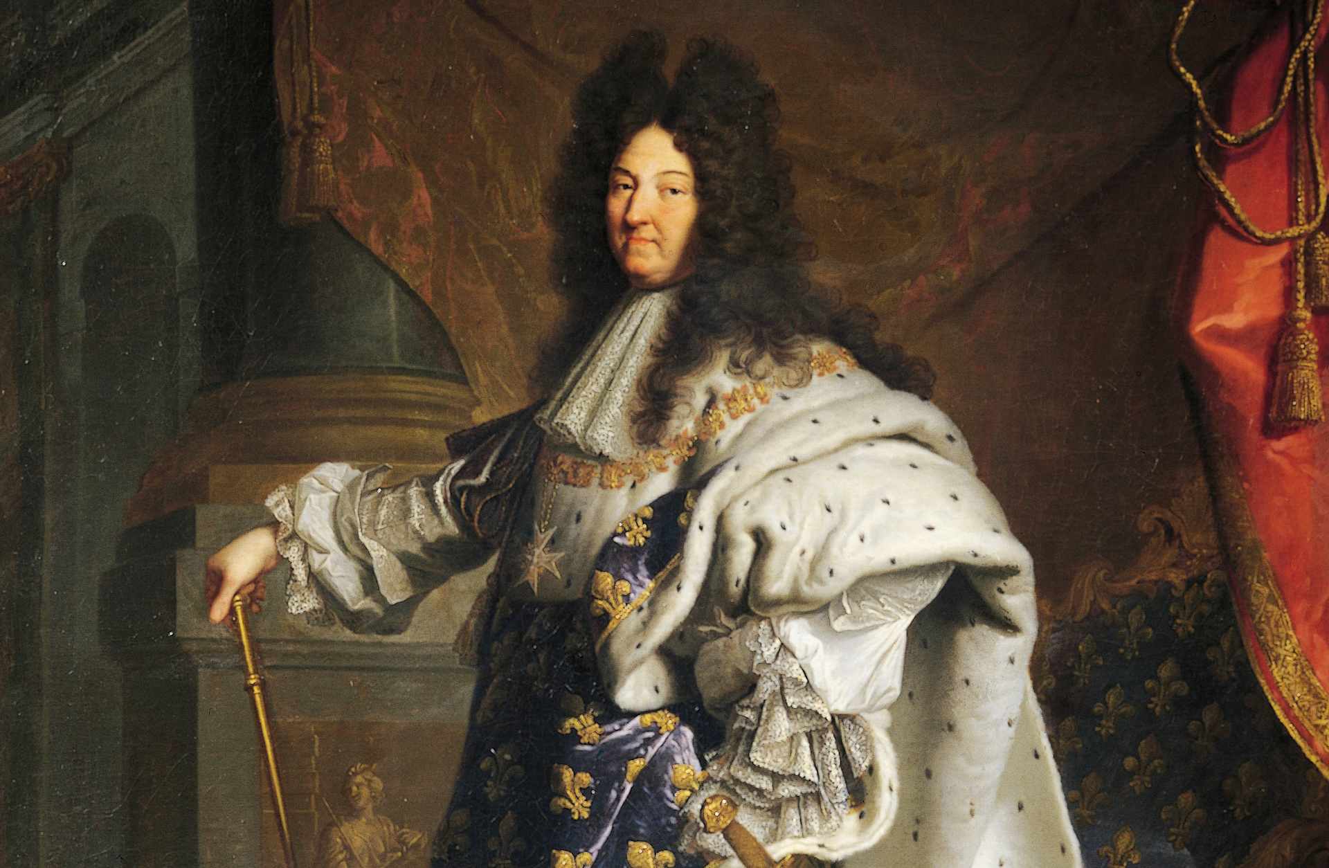 Portrait of Louis XIV of France, known as Louis the Great or the Sun King