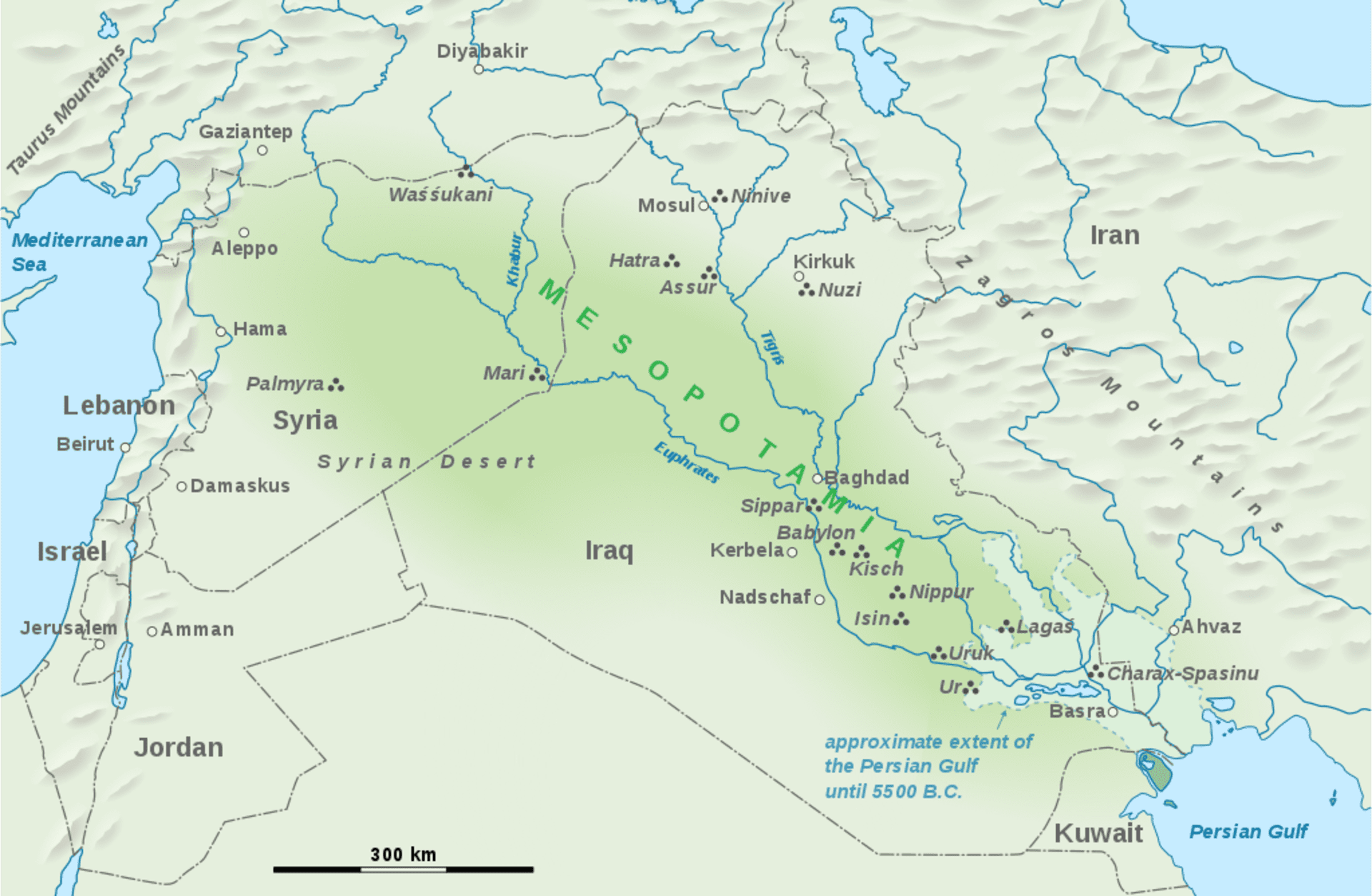 Map of Mesopotamia