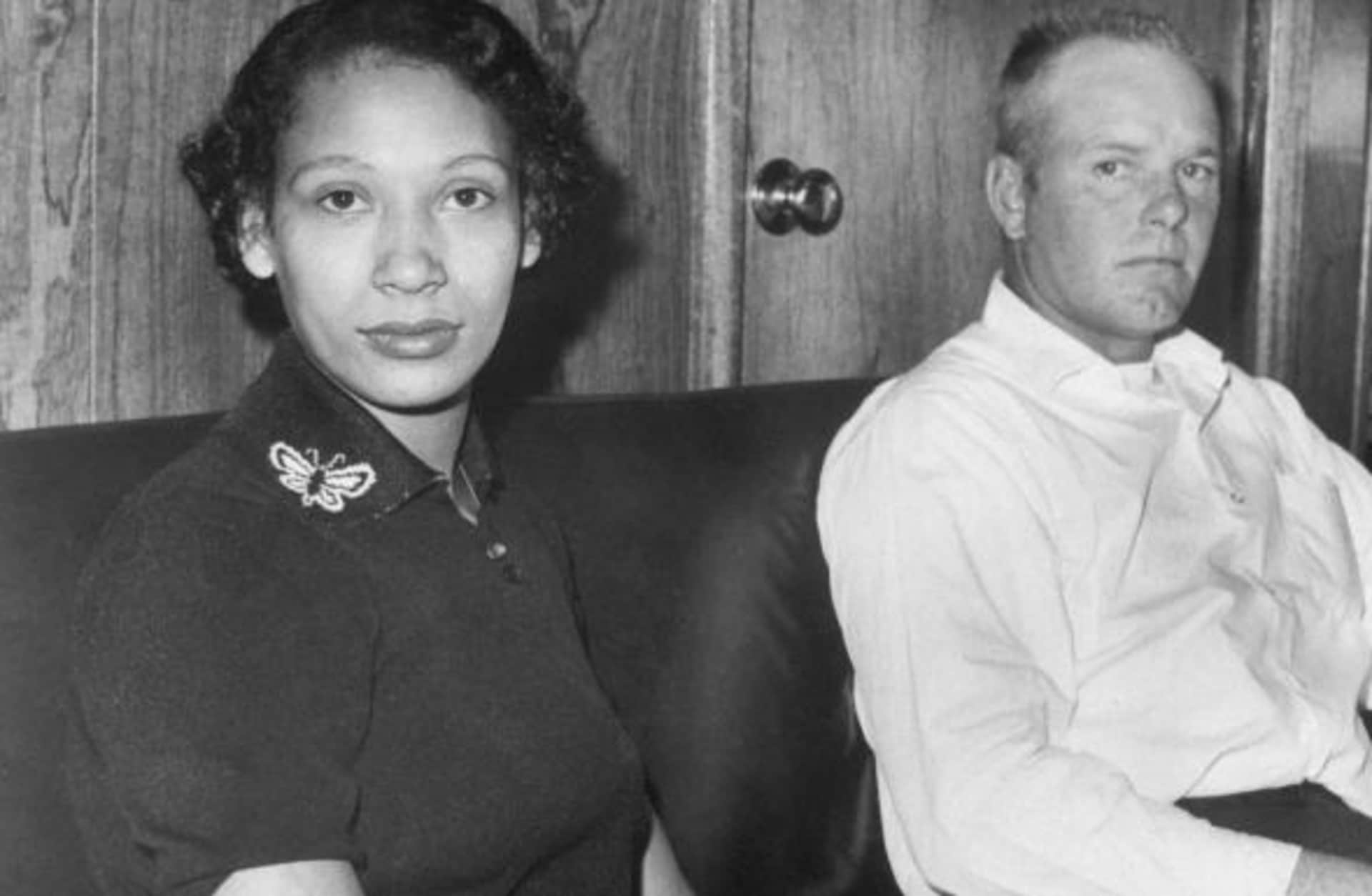 Mildred and Richard Loving. (Credit: Bettmann / Getty Images)