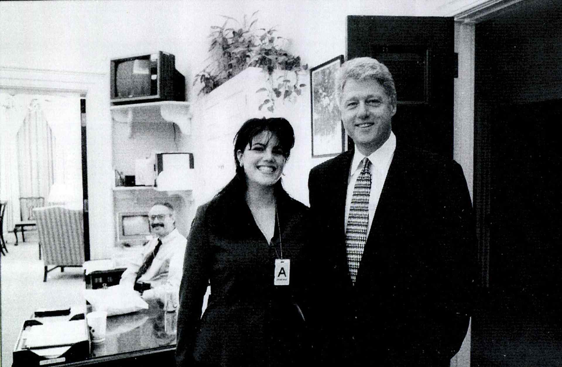 Monica Lewinsky and Bill Clinton