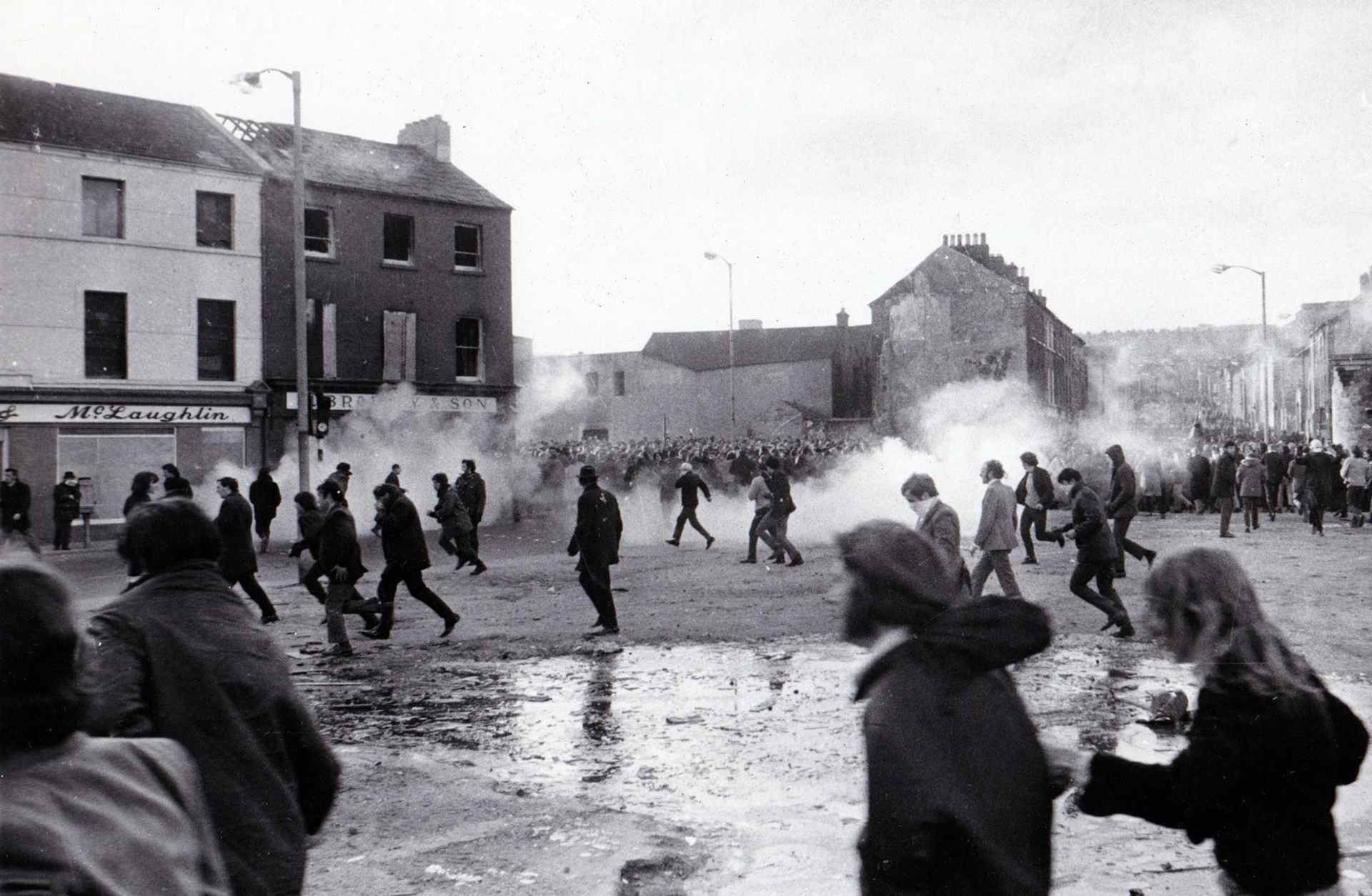 Bloody Sunday in Northern Ireland, January 1972