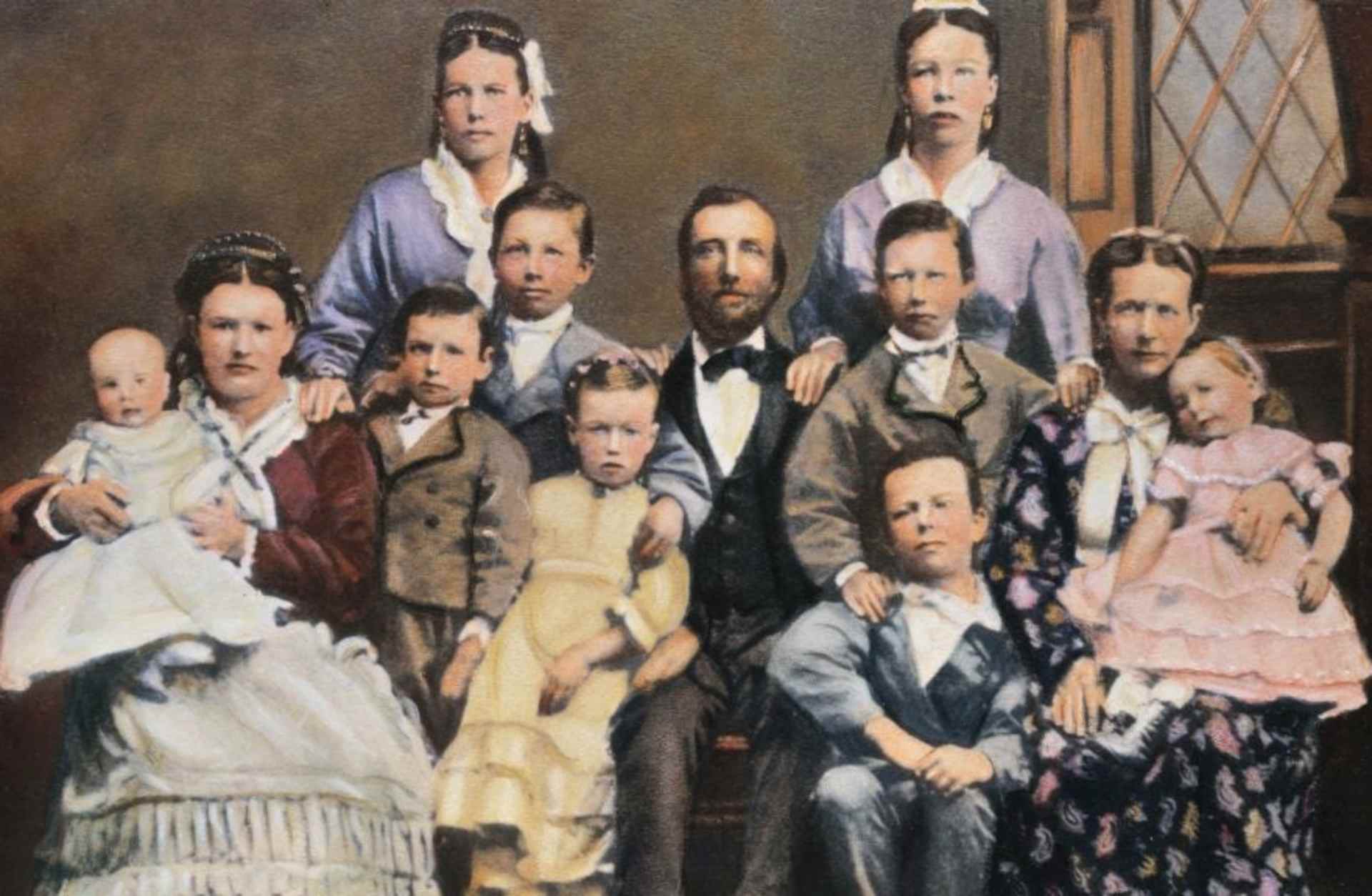 Polygamous Mormon Family