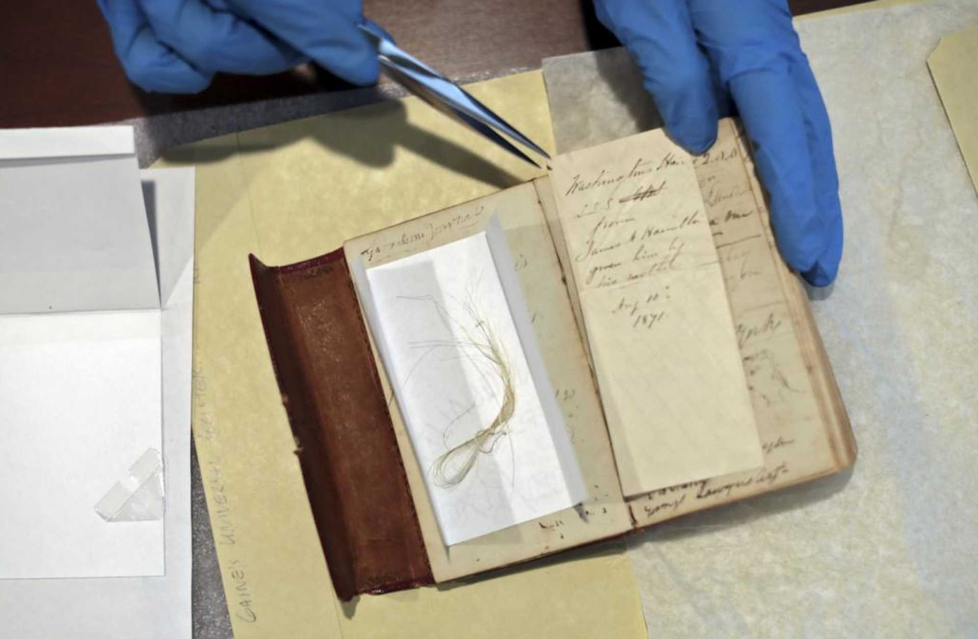 President George Washington's hair