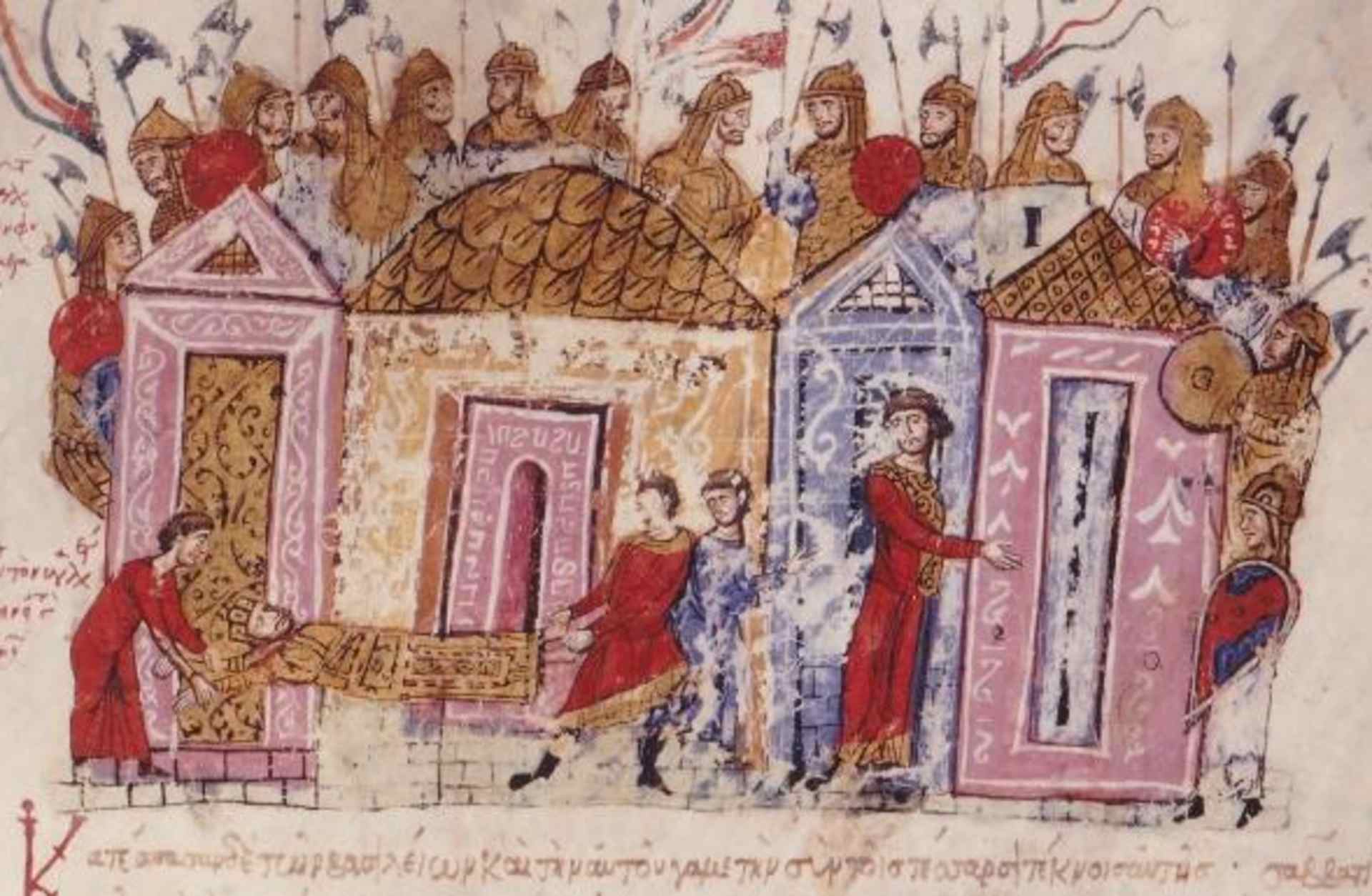 The Varangian Guard. (Credit: Fine Art Images/Heritage Images/Getty Images)