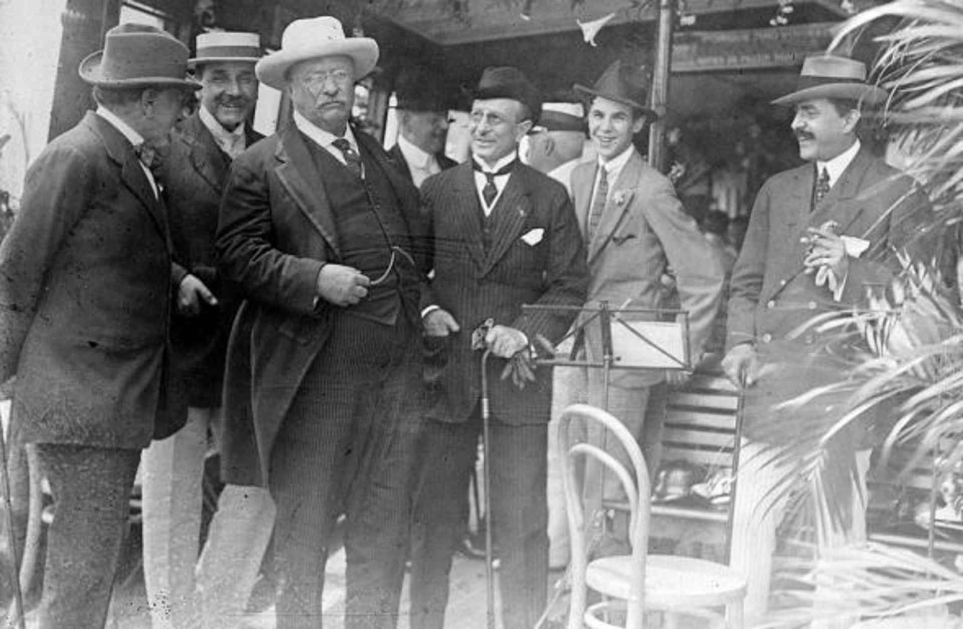 Theodore Roosevelt in Rio de Janeiro, Brazil, shortly before the Roosevelt-Rondon expedition began. (