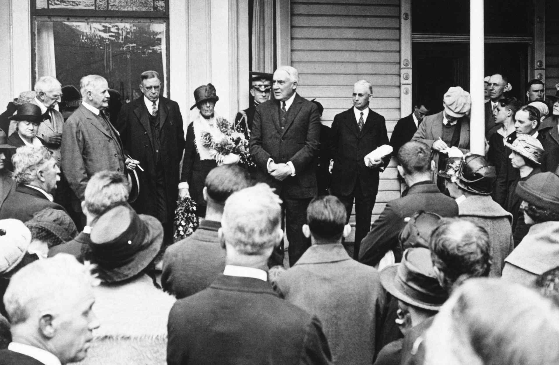 President Warren G. Harding