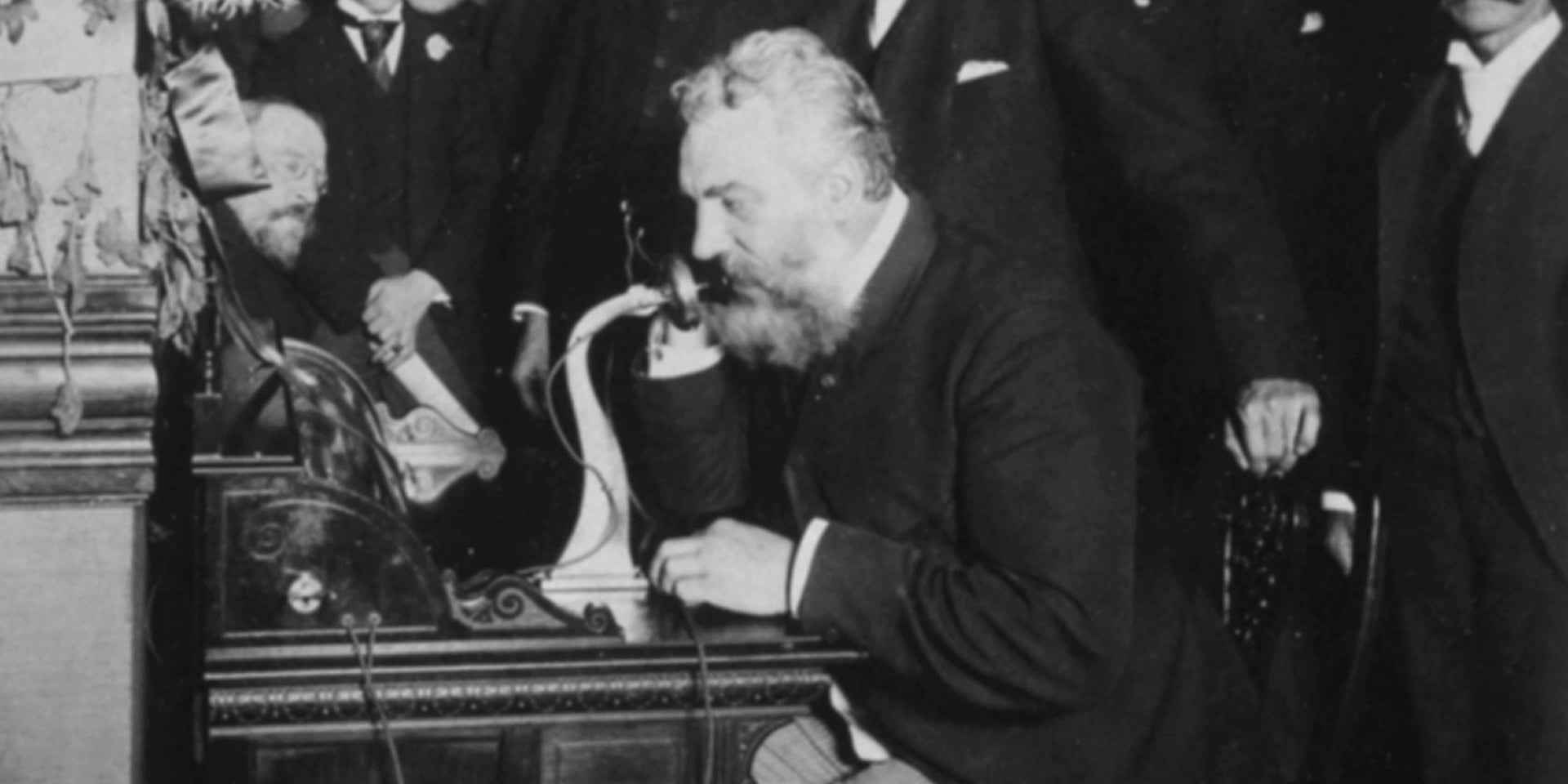 Alexander Graham Bell patents the telephone | March 7, 1876 | HISTORY