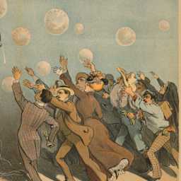 Wall Street Bubbles - Always the Same Cartoon