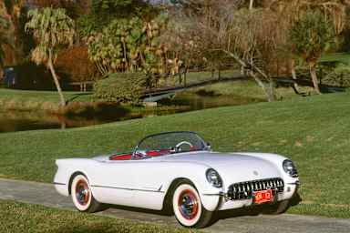 1953 Chevrolet Corvette.