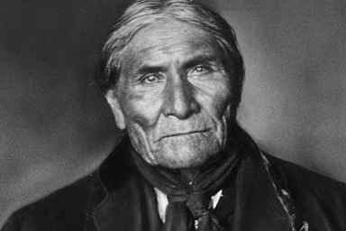 Close up portrait of Geronimo