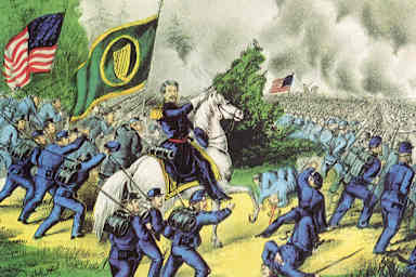 Irish Brigade Charge.
