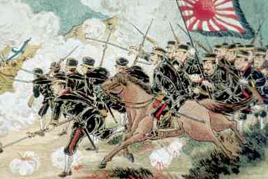 Scene from the Russo-Japanese War.