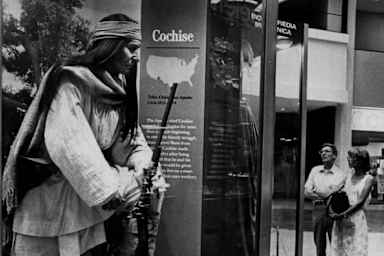 Statue of Cochise, from Chiricahua Apache Tribe