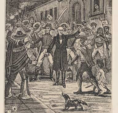A Group Of Men With Weapons Issuing A Cry For Independence