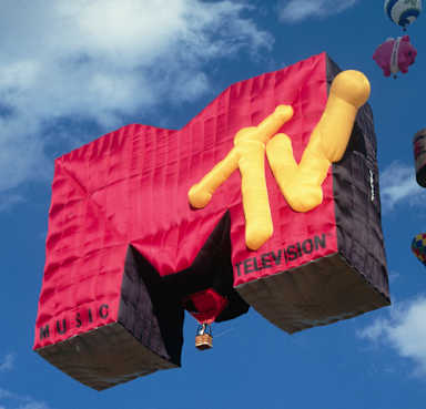 Music Television Hot Air Balloon