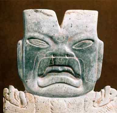 Jade figurine of a jaguar spirit