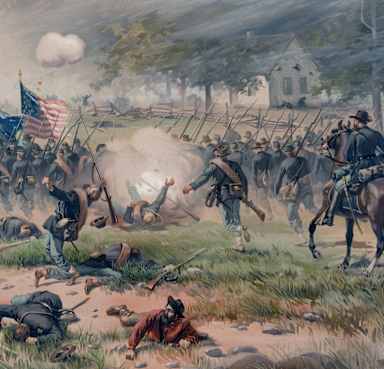 The Civil War's Battle of Antietam.