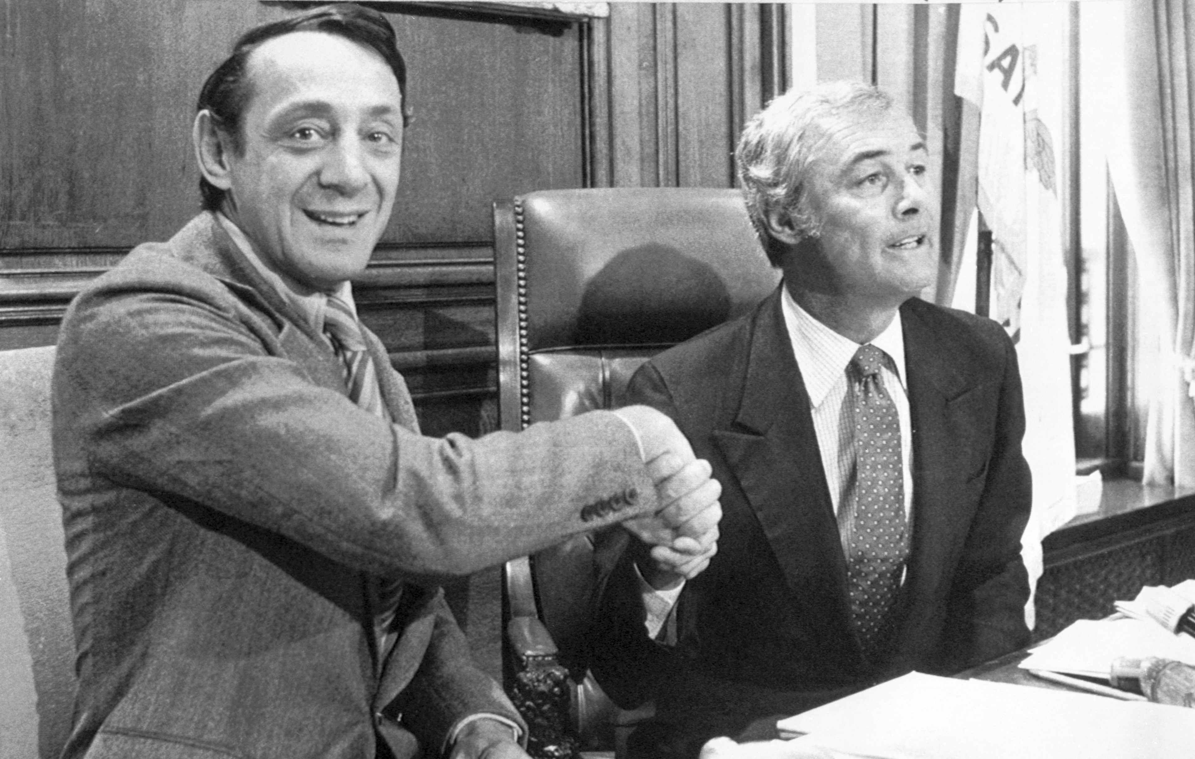 Harvey Milk and George Moscone