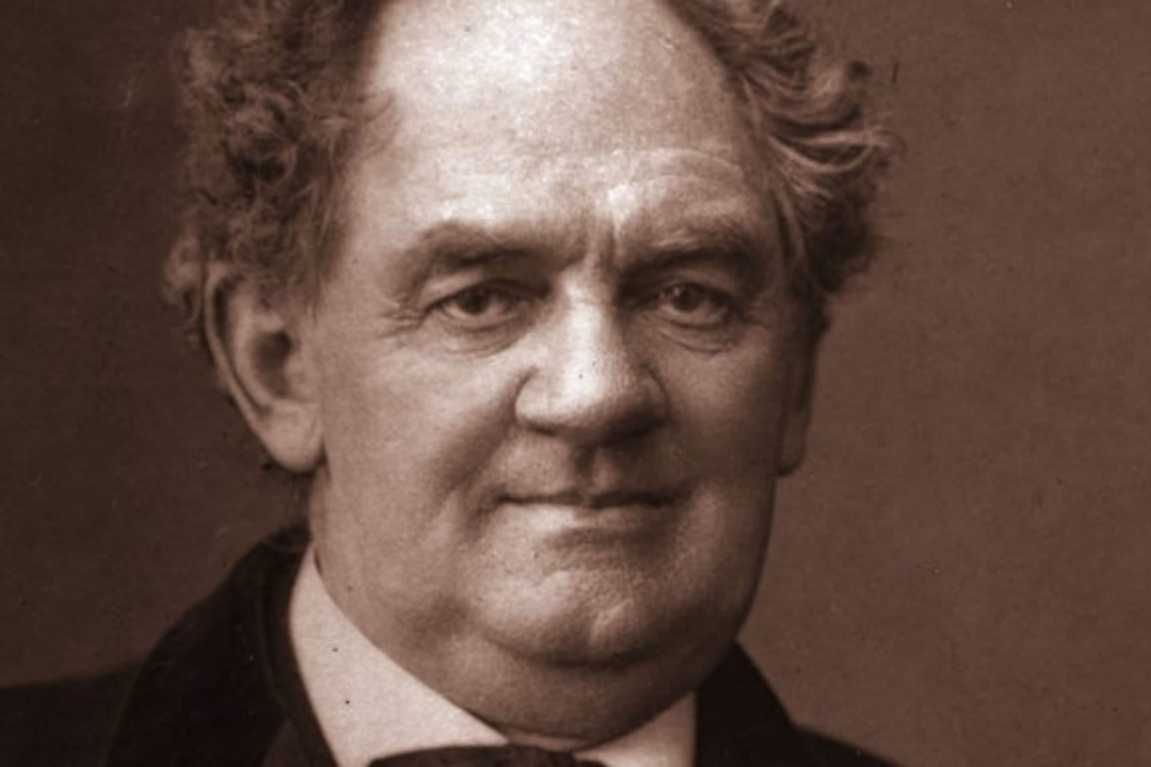 circa 1865: American showman and circus owner Phineas Taylor Barnum (1810 - 1891), who toured the country with his entourage of 'freaks