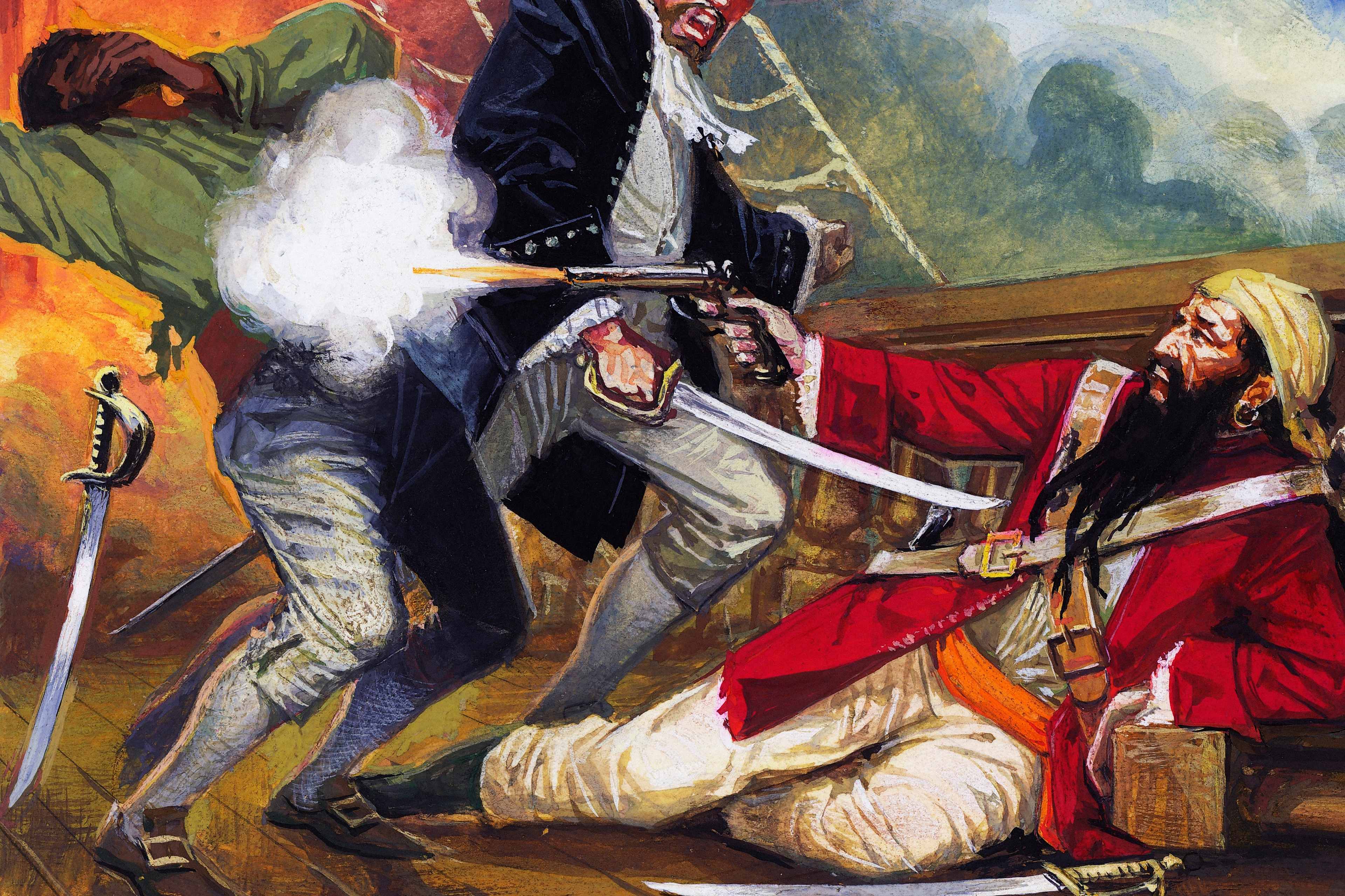 The Death of Blackbeard