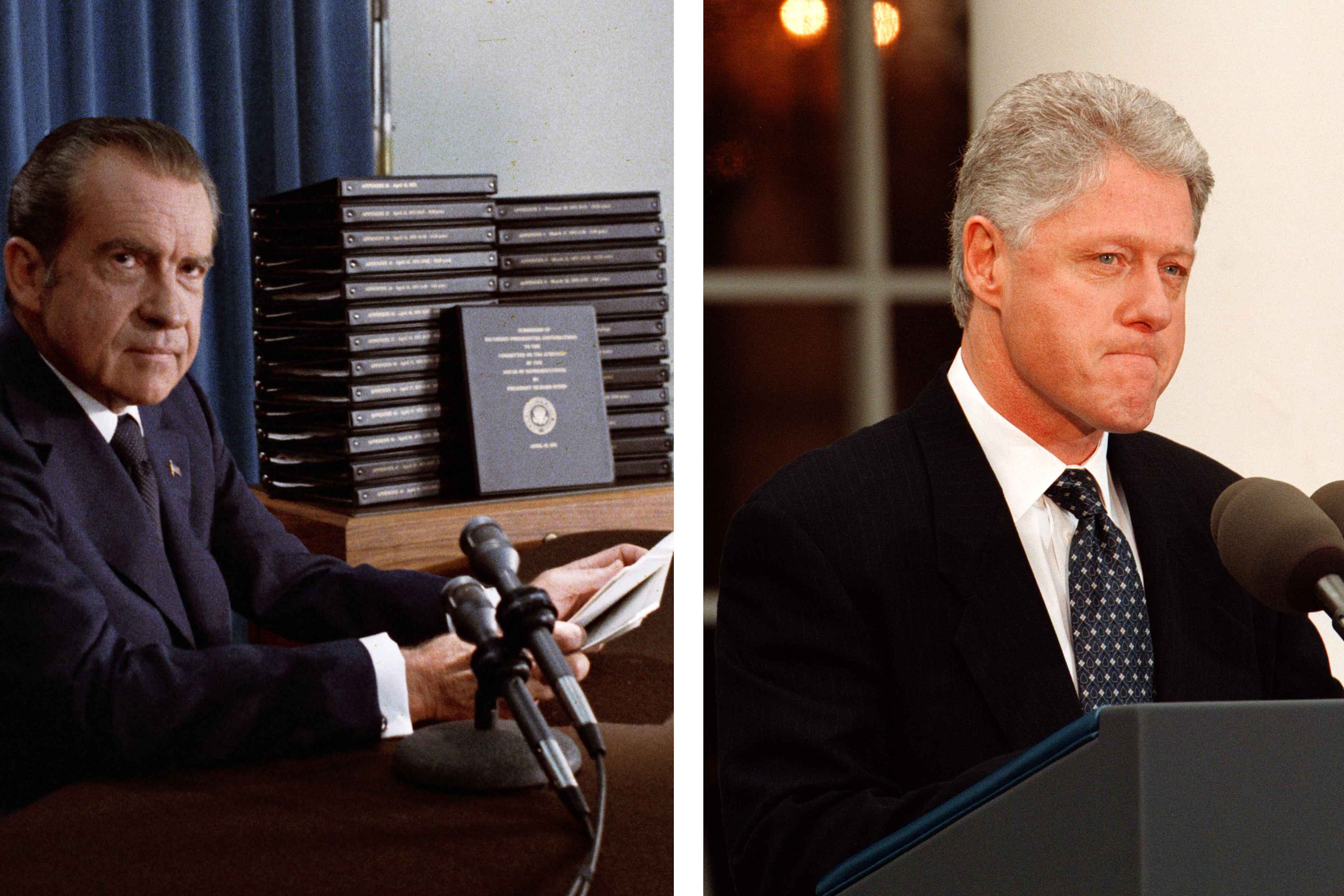 Nixon and Clinton