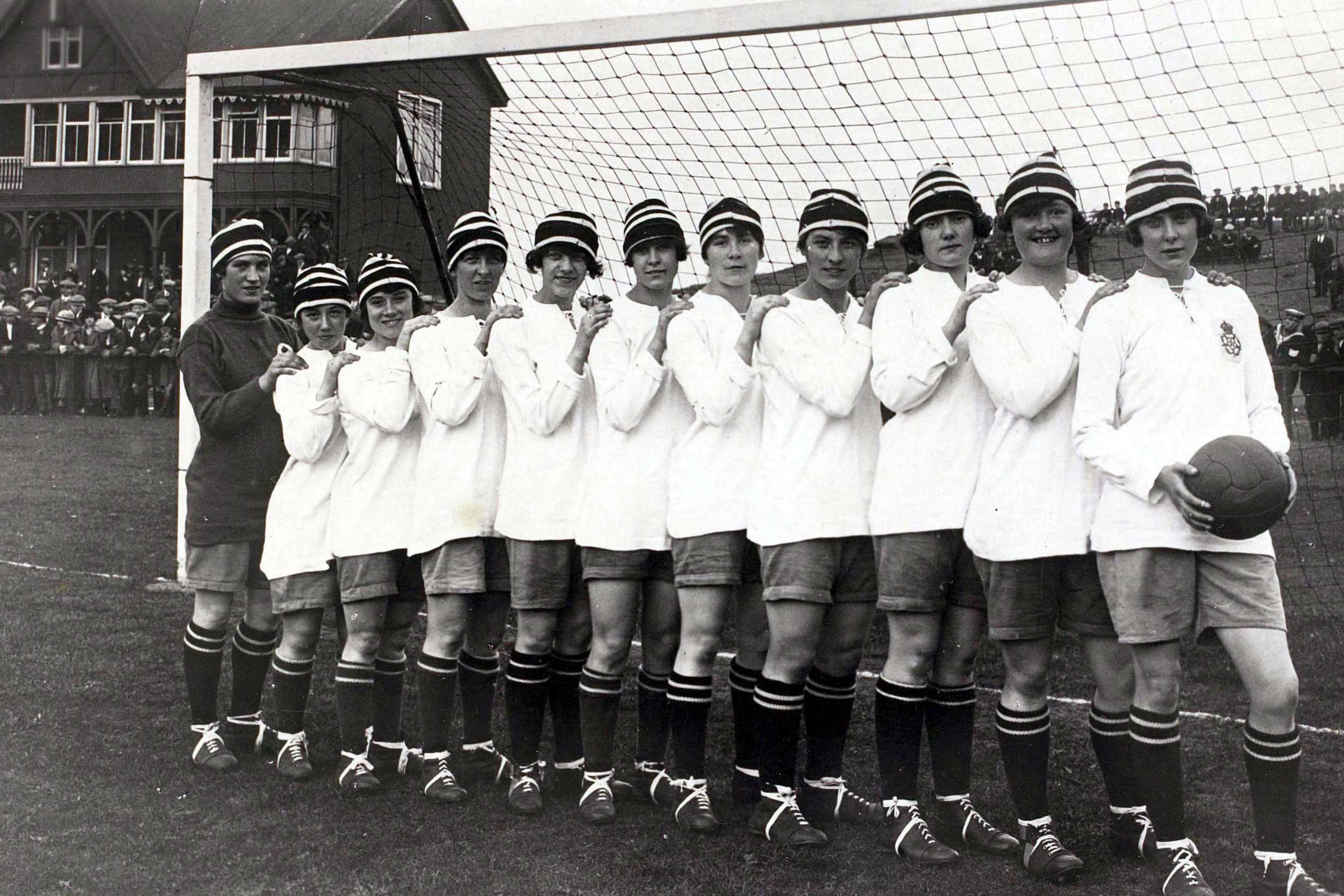 Dick, Kerr International Ladies soccer team.