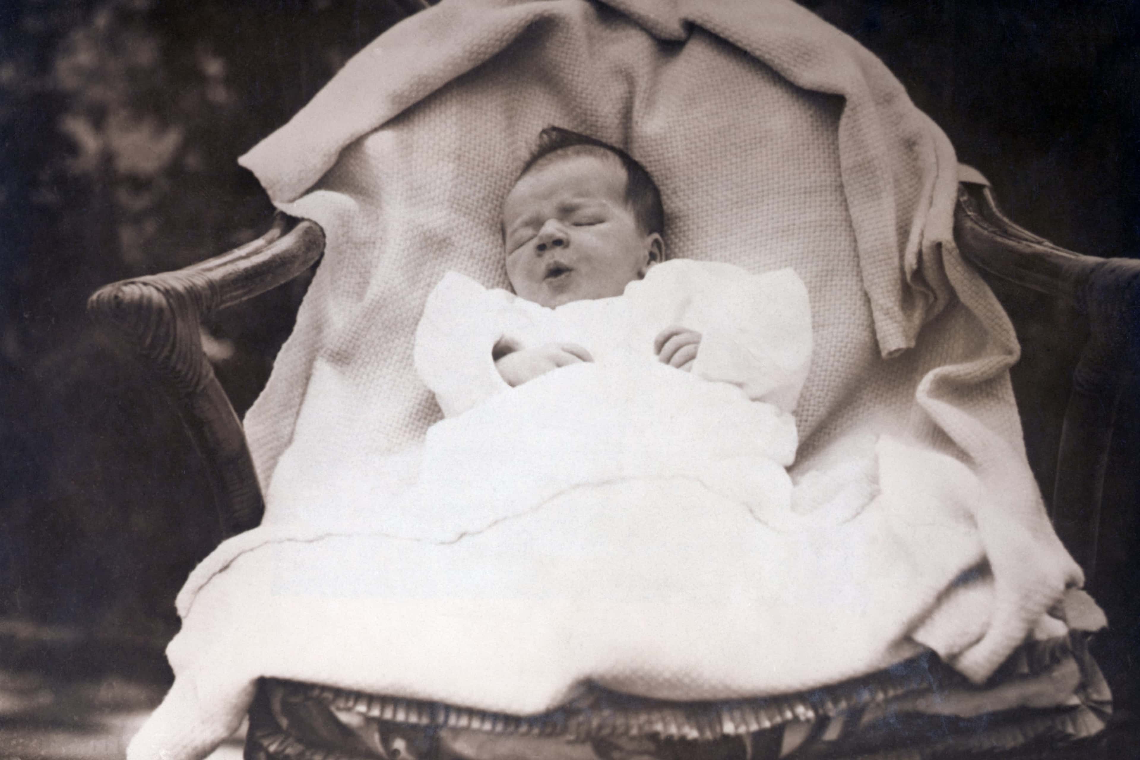(Original Caption) Charles August Lindbergh, Jr: this is the first photograph taken of the kidnap victim.