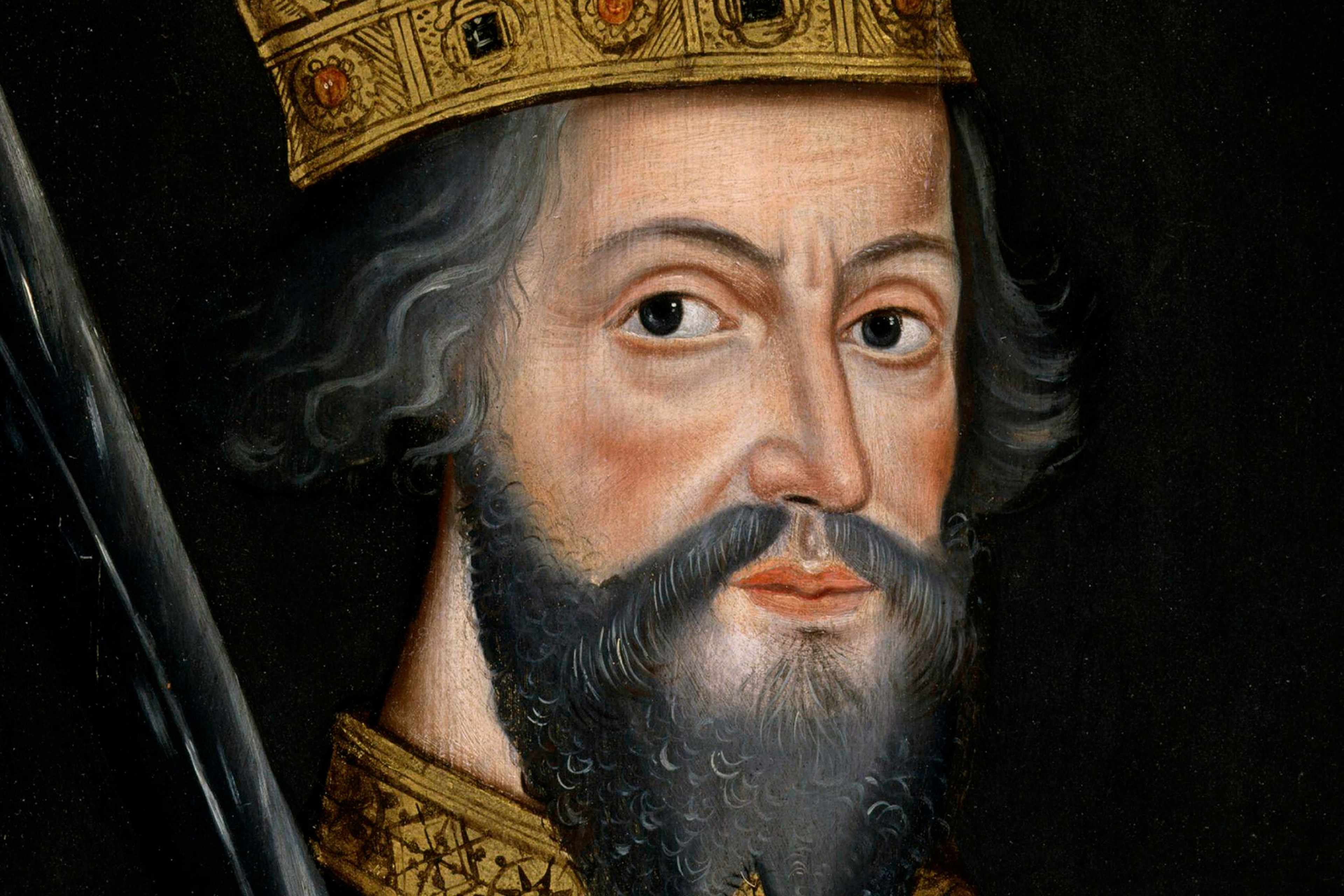 King William I (aka William the Conqueror), first Norman king of England.