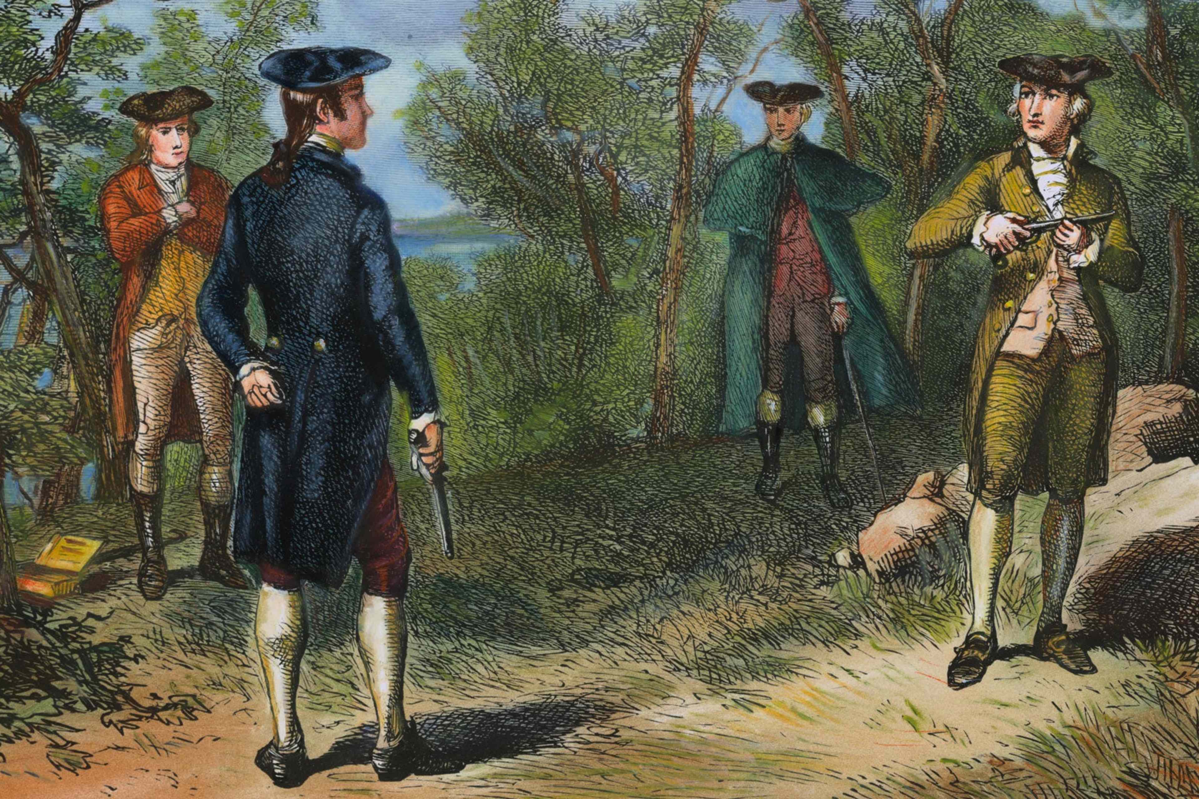Alexander Hamilton and Aaron Burr, Duel