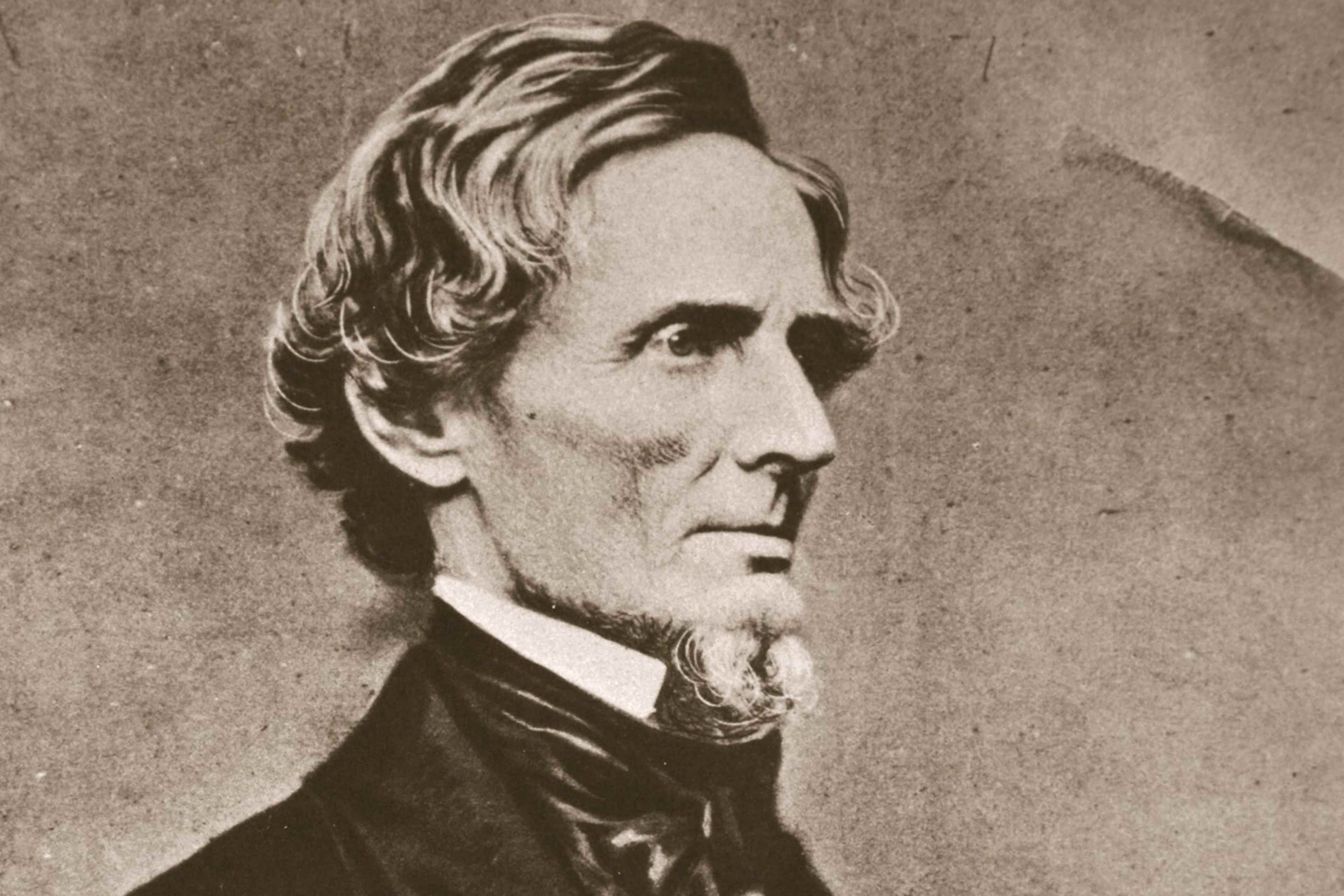Jefferson Davis, President of the Confederate States of America, c. 1855-1865