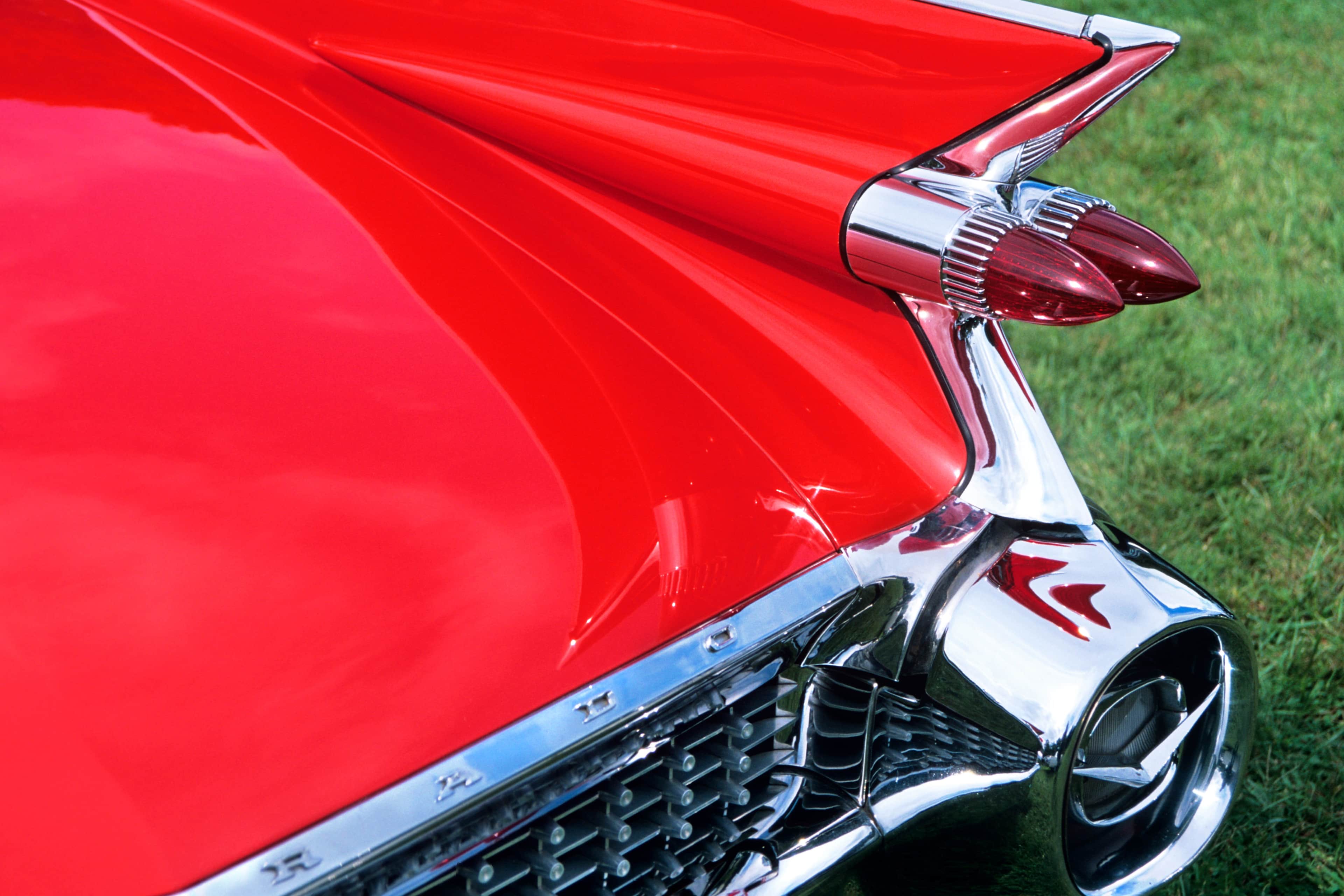 1959 Cadillac tail fin and tail light