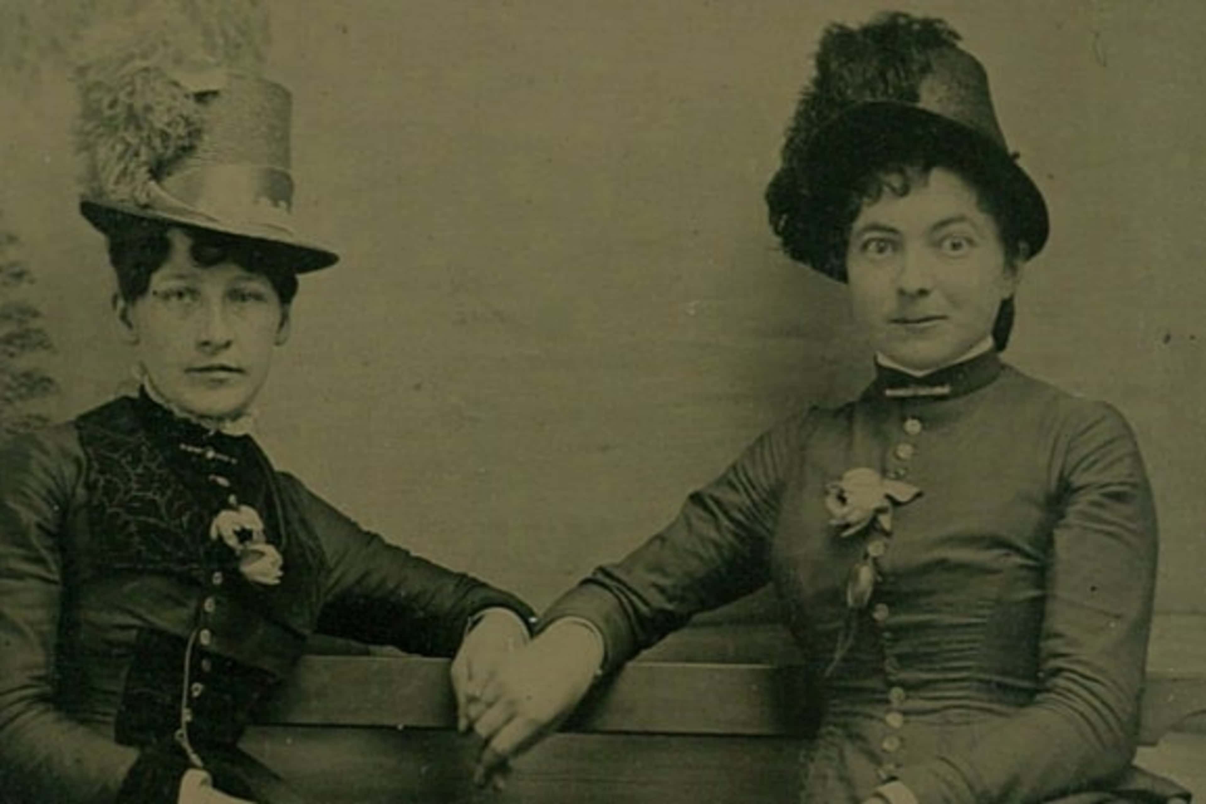 Two women in the 1890s. (Credit: PYMCA/UIG via Getty Images)